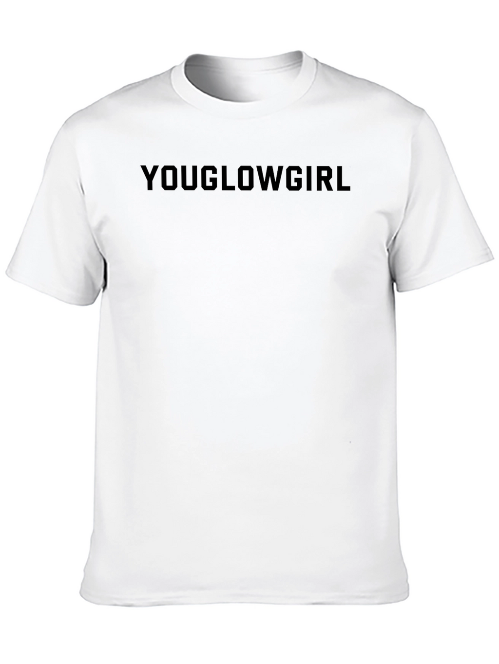 Youglowgirl Graphic Tee - Black Unisex Fit