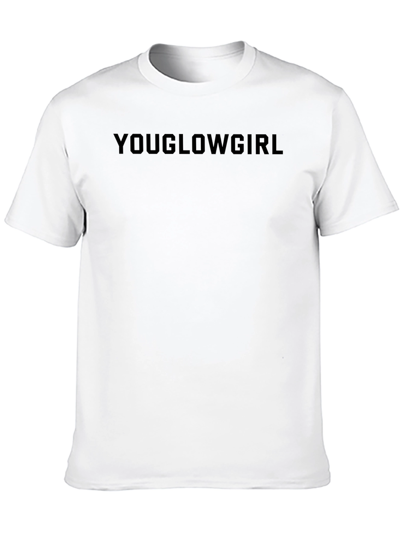 Youglowgirl Graphic Tee - Black Unisex Fit