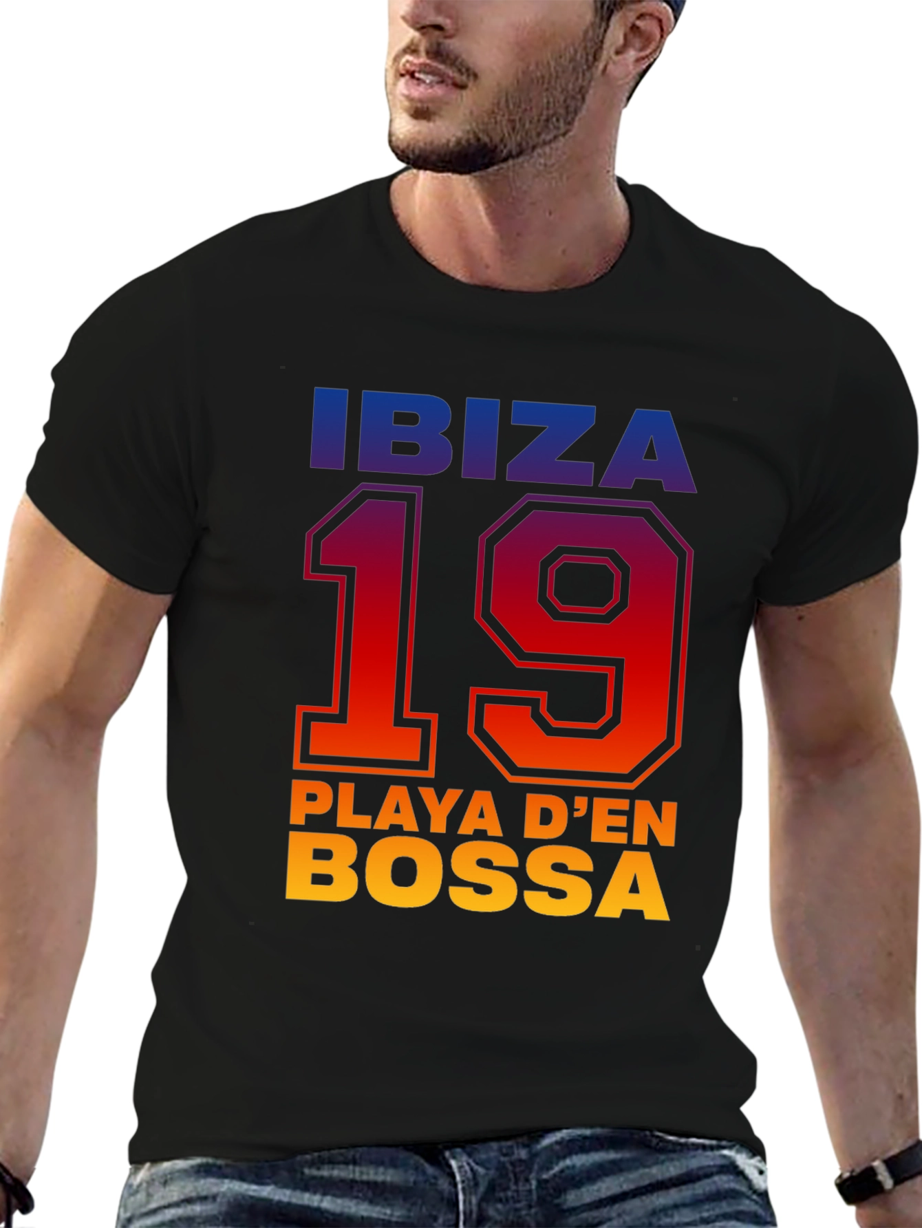 Ibiza Playa Den Bossa Graphic Tee
