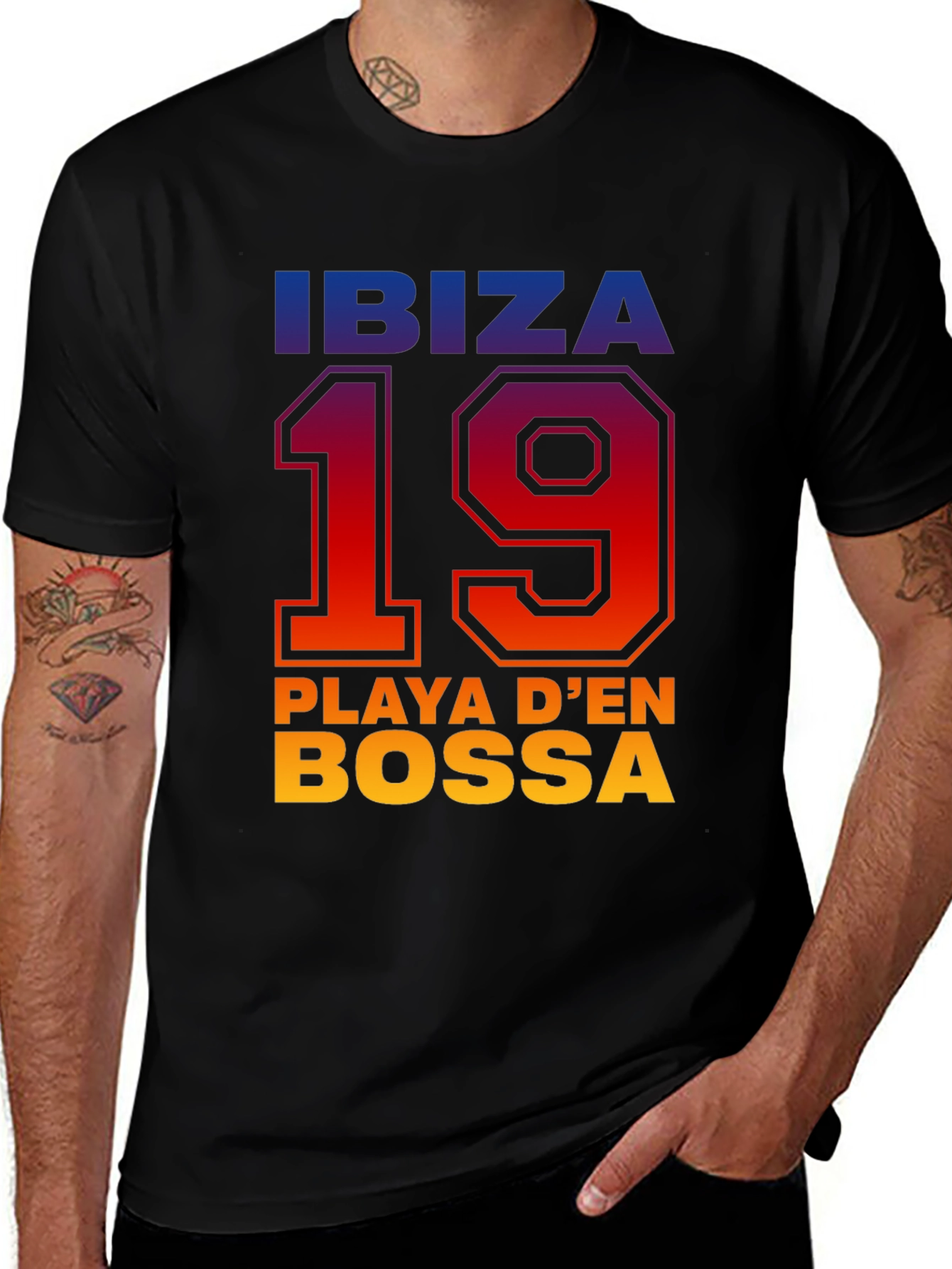 Ibiza Playa Den Bossa Graphic Tee