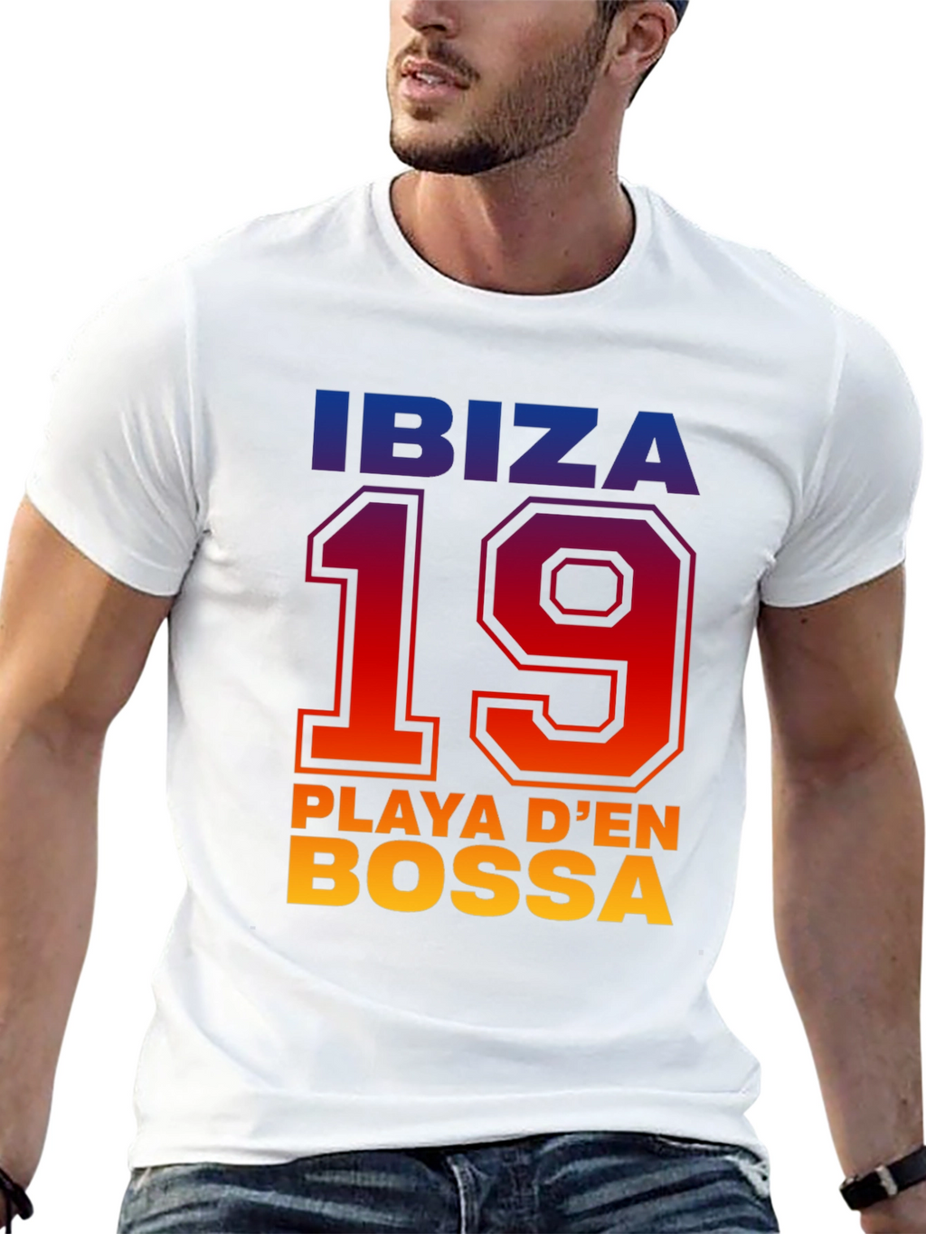 Ibiza Playa Den Bossa Graphic Tee