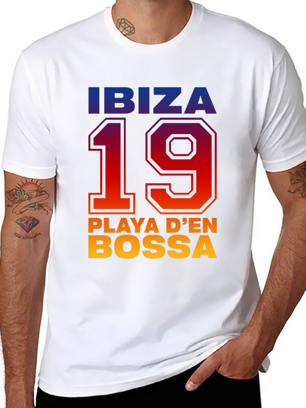 Ibiza Playa Den Bossa Graphic Tee