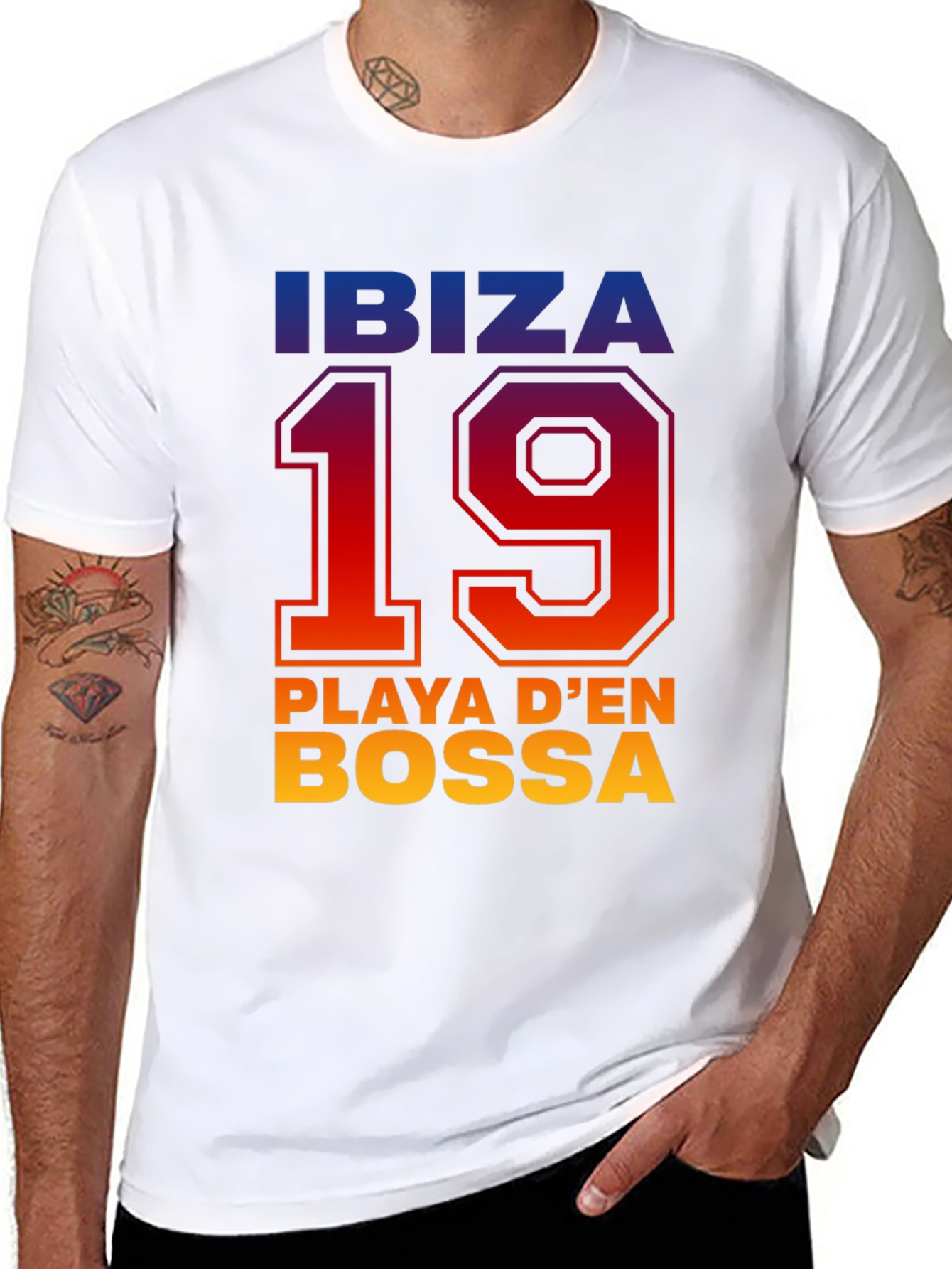 Ibiza Playa Den Bossa Graphic Tee