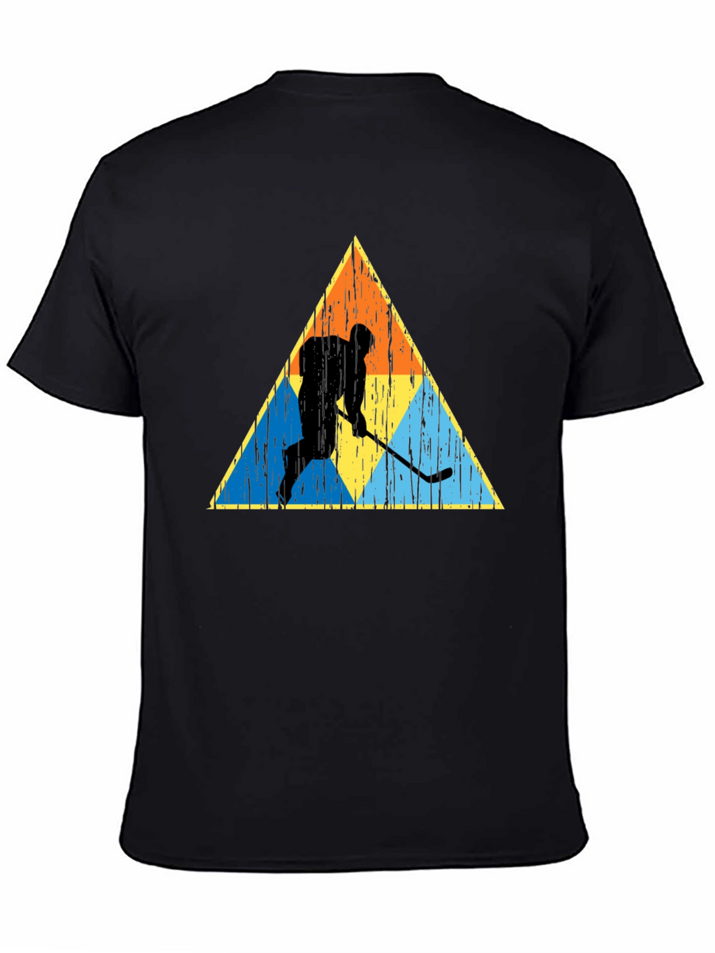 Retro Hockey Player Graphic Tee