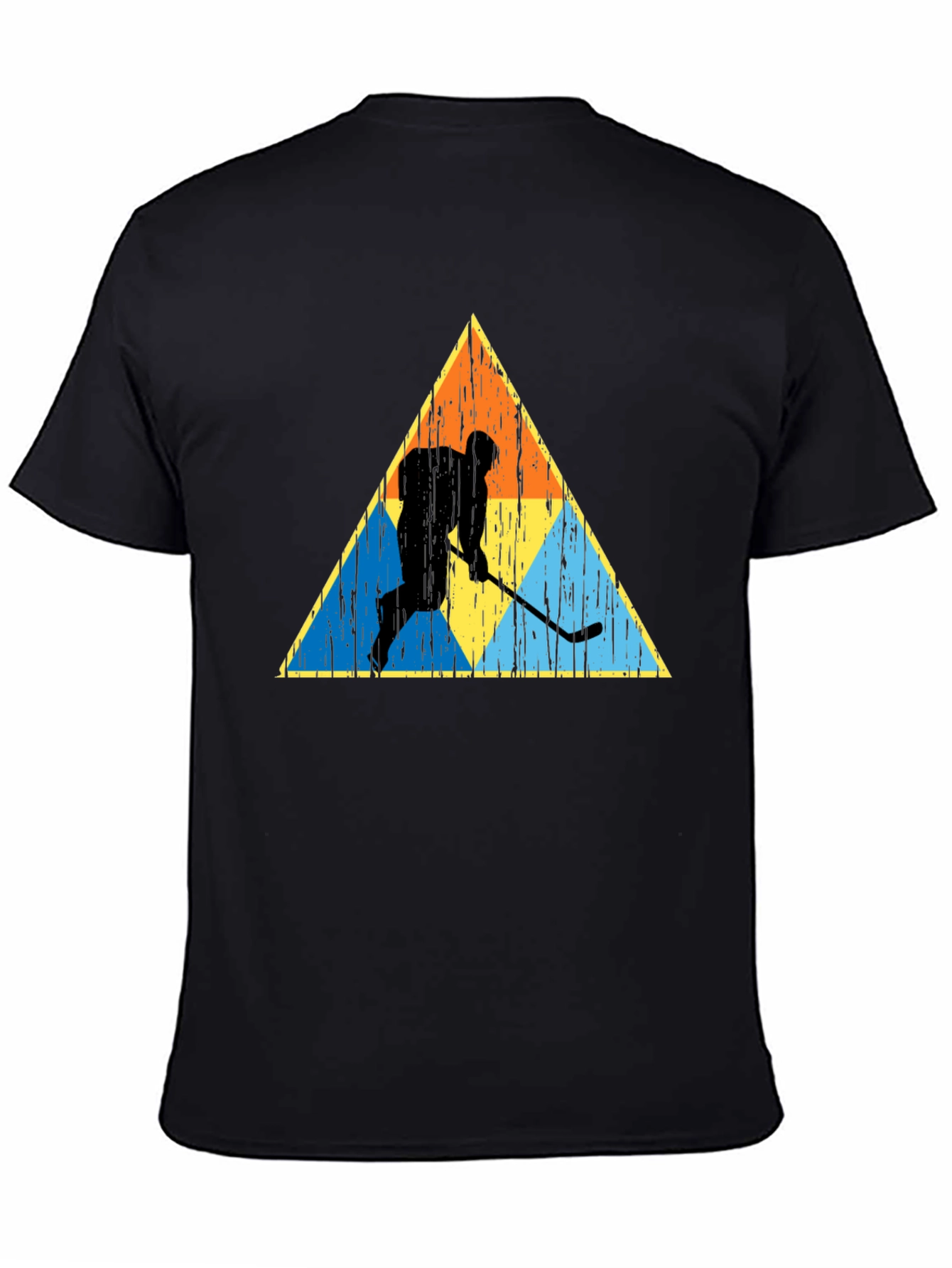 Retro Hockey Player Graphic Tee