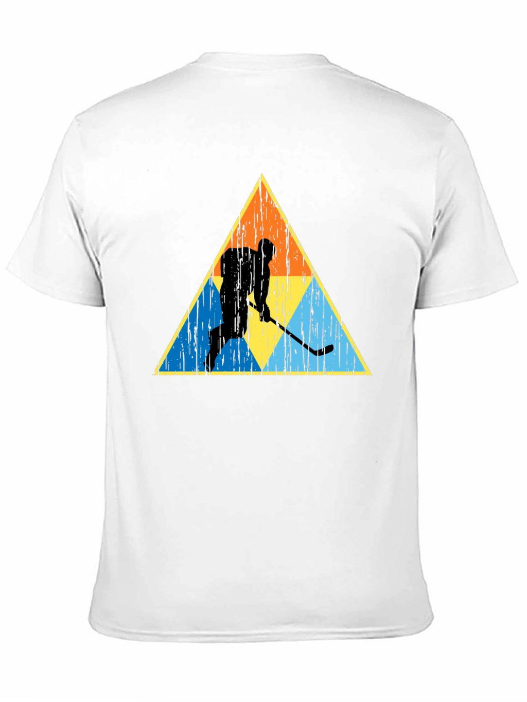 Retro Hockey Player Graphic Tee