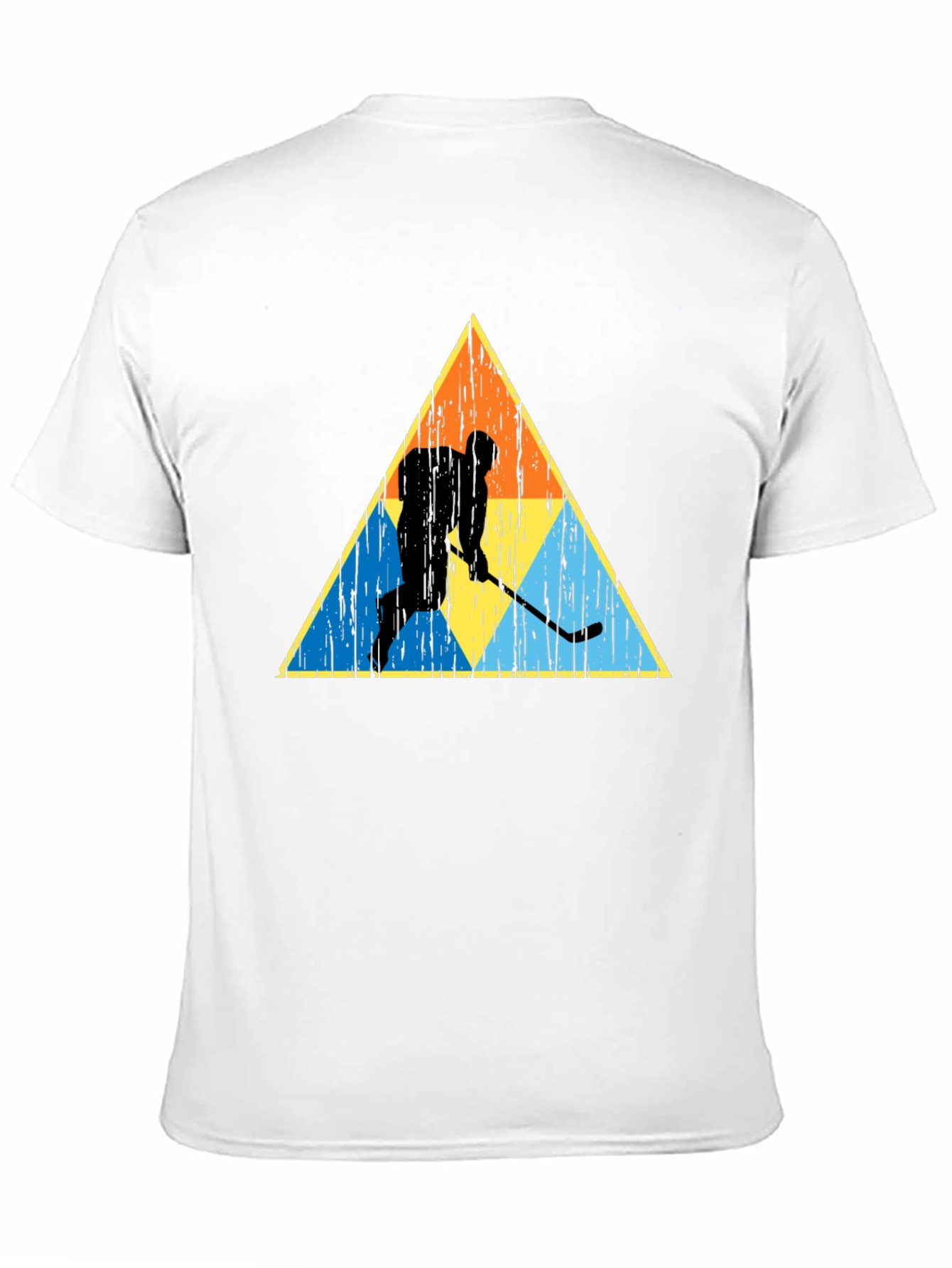 Retro Hockey Player Graphic Tee