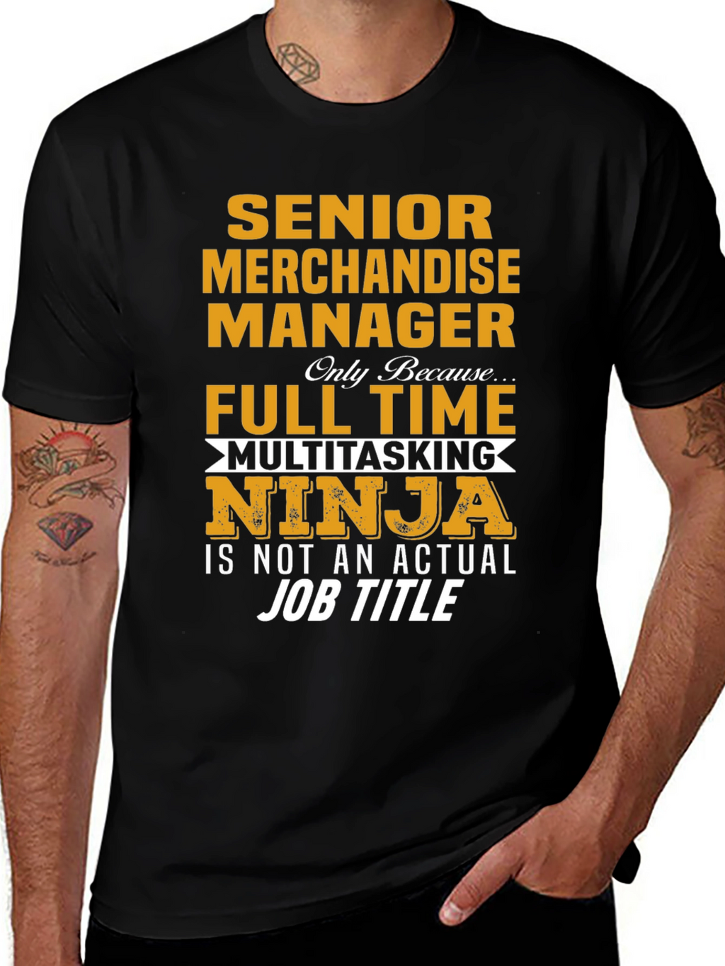 Senior Merchandise Manager Ninja T-Shirt