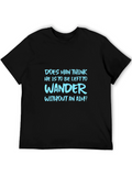 Mens Graphic Tee: Wander Without An Aim