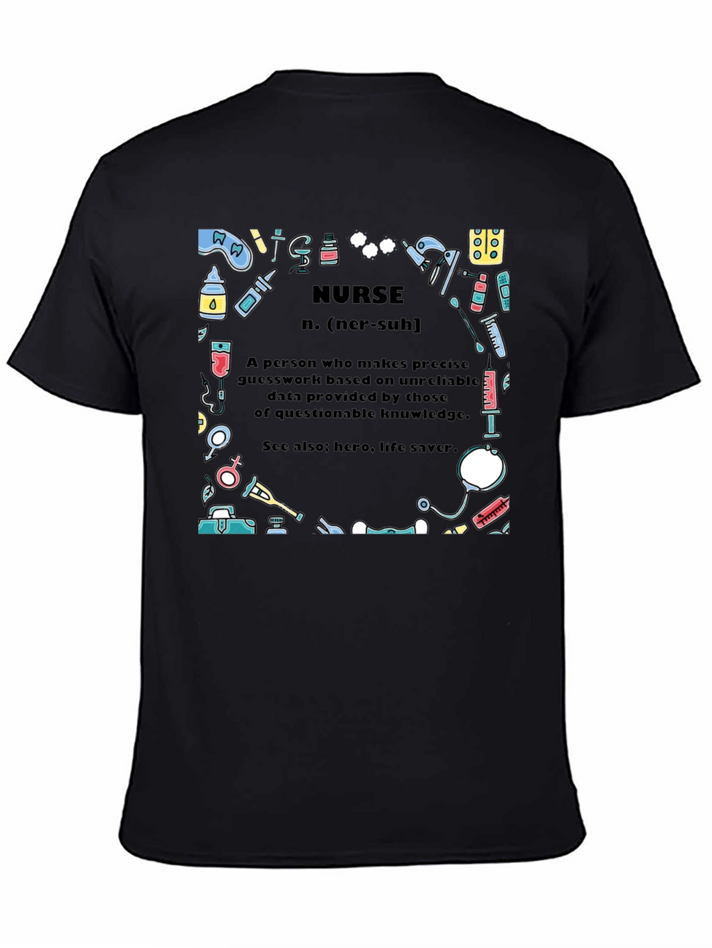 Nurse Definition Graphic T-Shirt