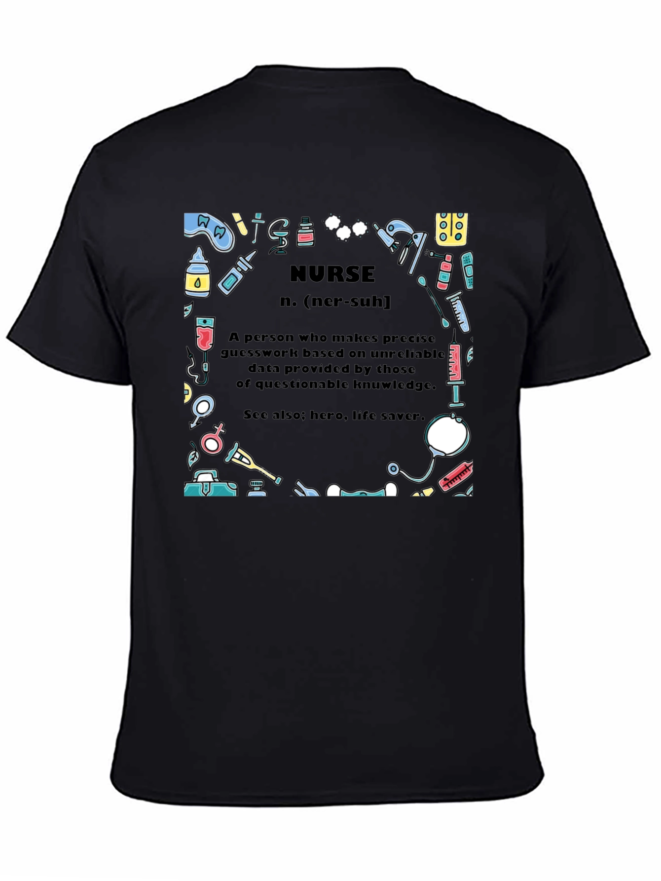 Nurse Definition Graphic T-Shirt