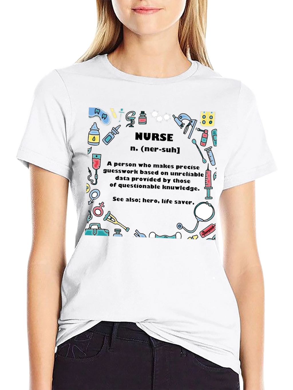 Nurse Definition Graphic T-Shirt