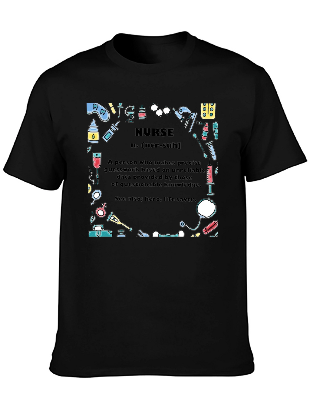 Nurse Definition Graphic T-Shirt