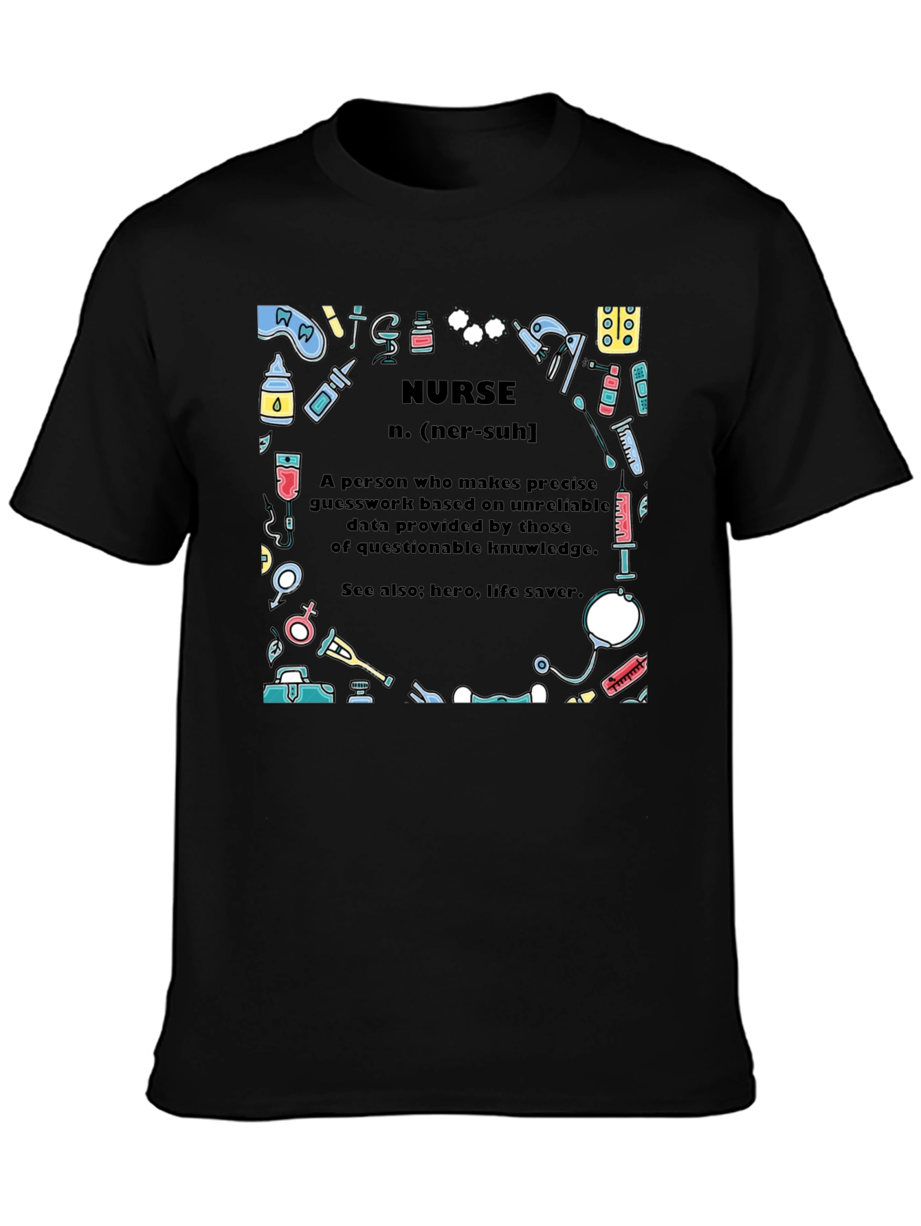 Nurse Definition Graphic T-Shirt