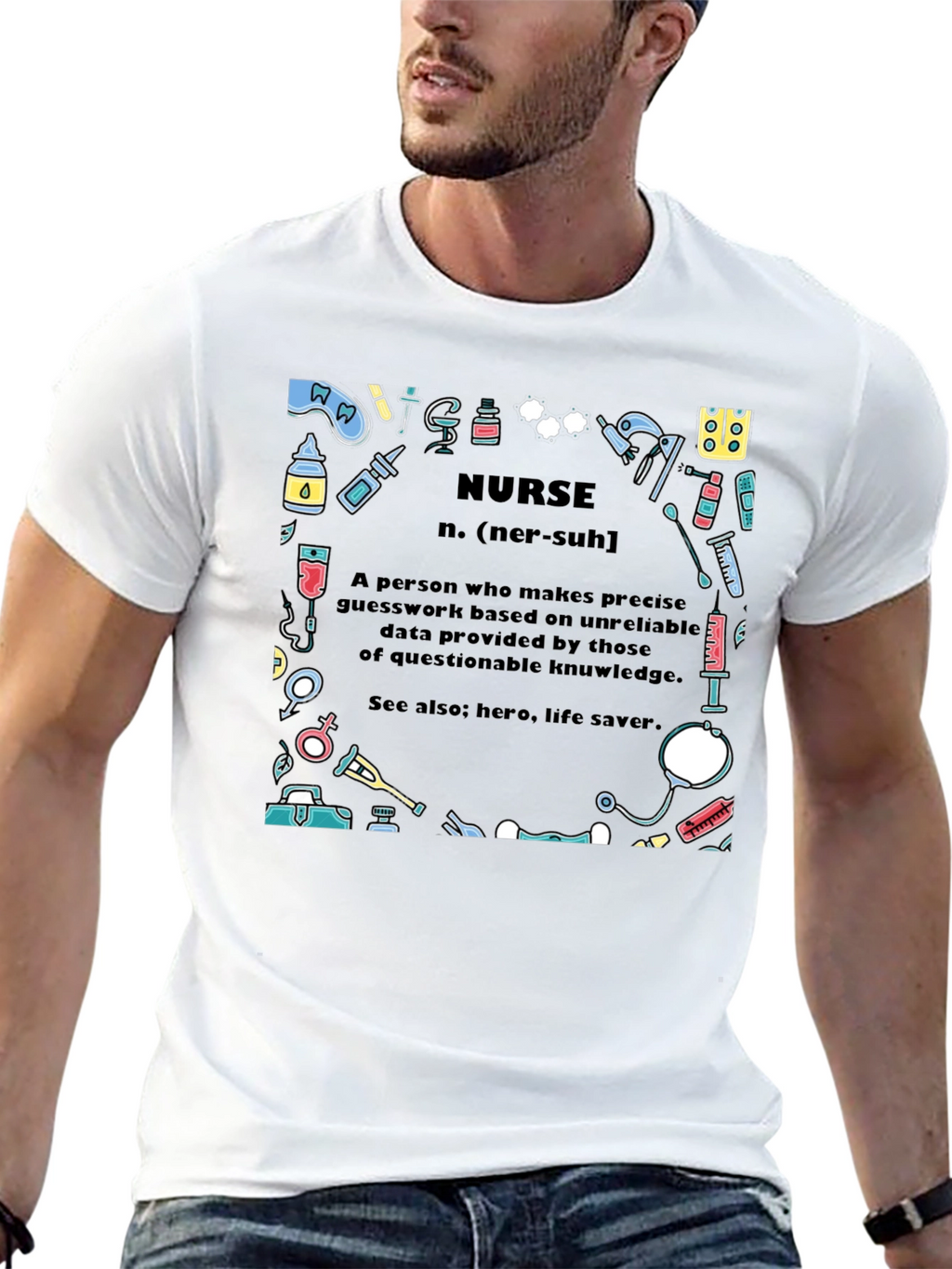 Nurse Definition Graphic T-Shirt