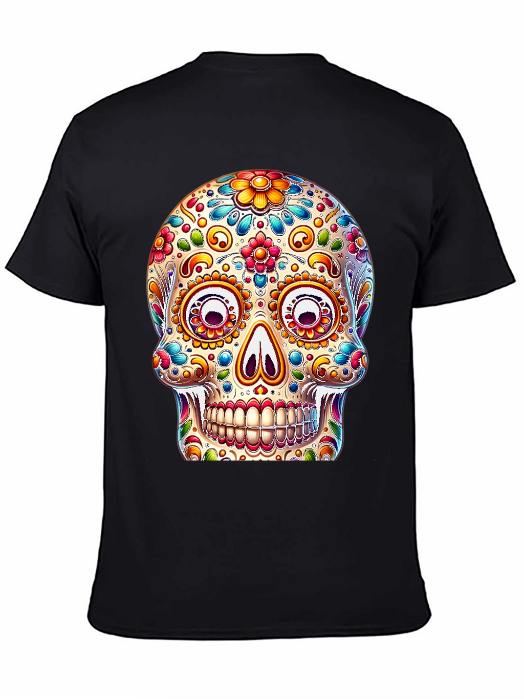 Sugar Skull Black T-Shirt