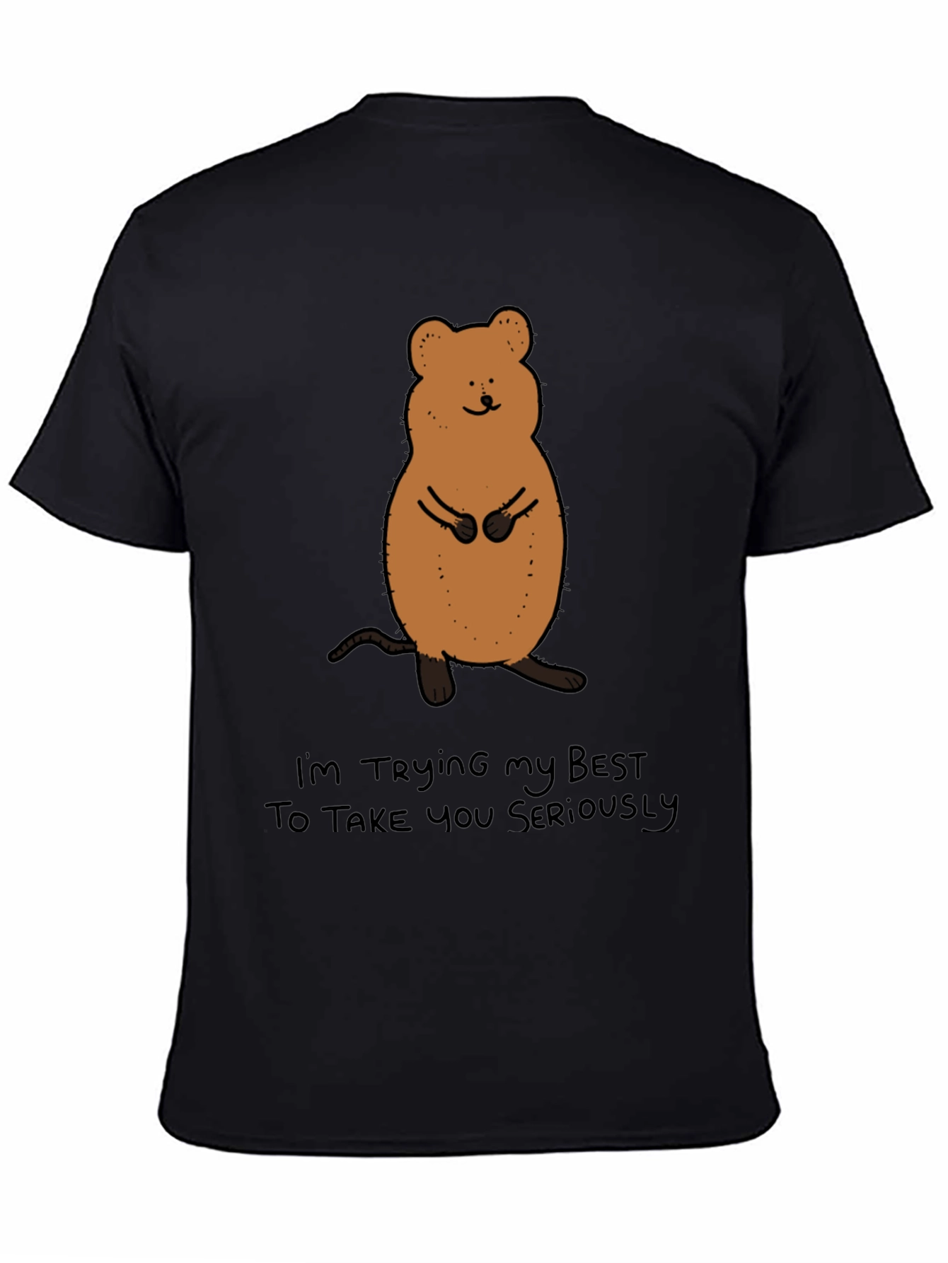 Funny Quokka T-Shirt - Im Trying My Best
