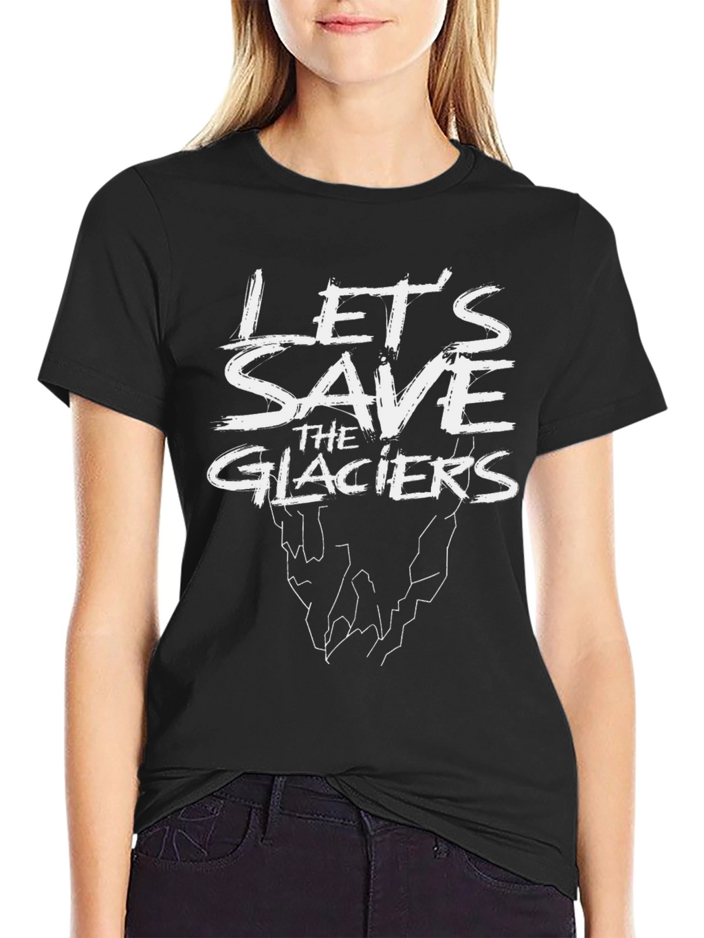 Save the Glaciers Graphic T-Shirt