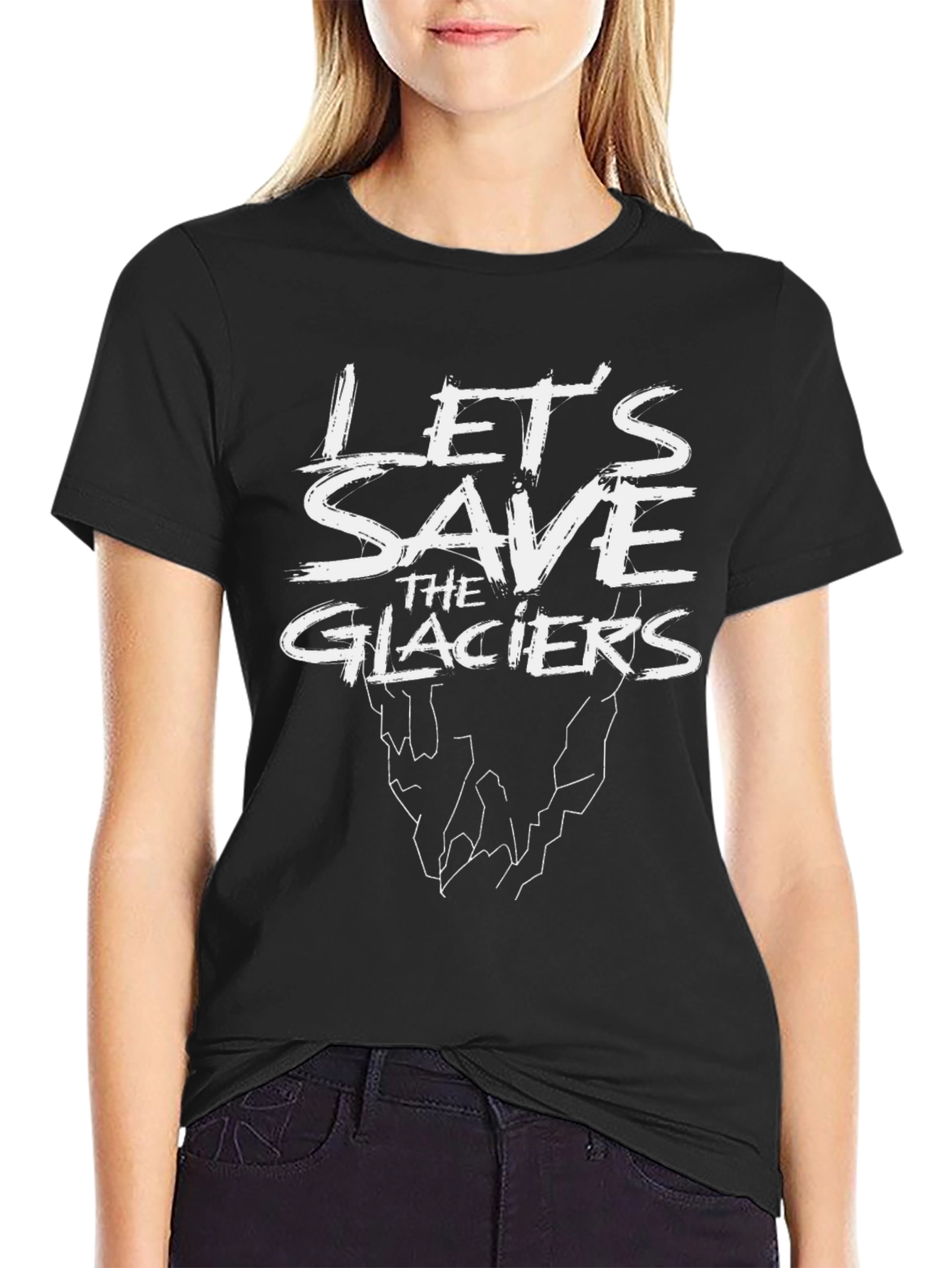 Save the Glaciers Graphic T-Shirt