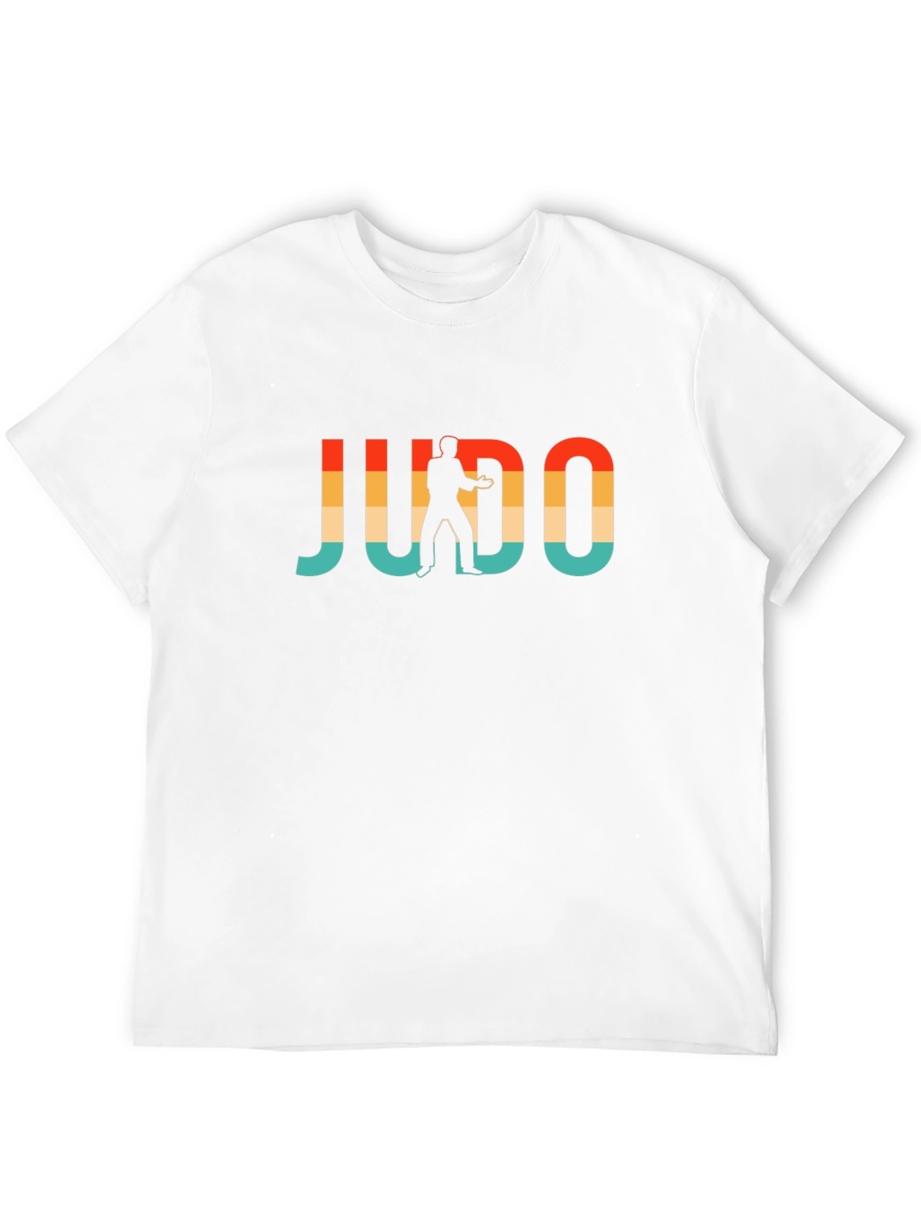 Judo Graphic T-Shirt - Retro Style Martial Arts Tee