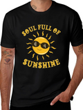 Soul Full of Sunshine Graphic Tee - Black
