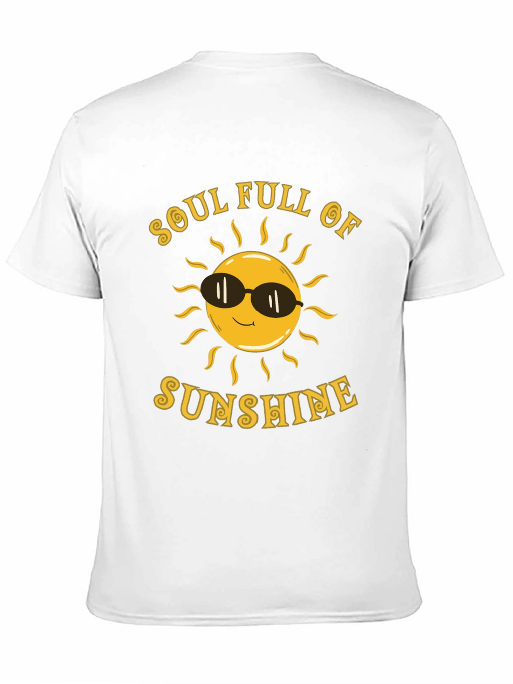 Soul Full of Sunshine Graphic Tee - Black