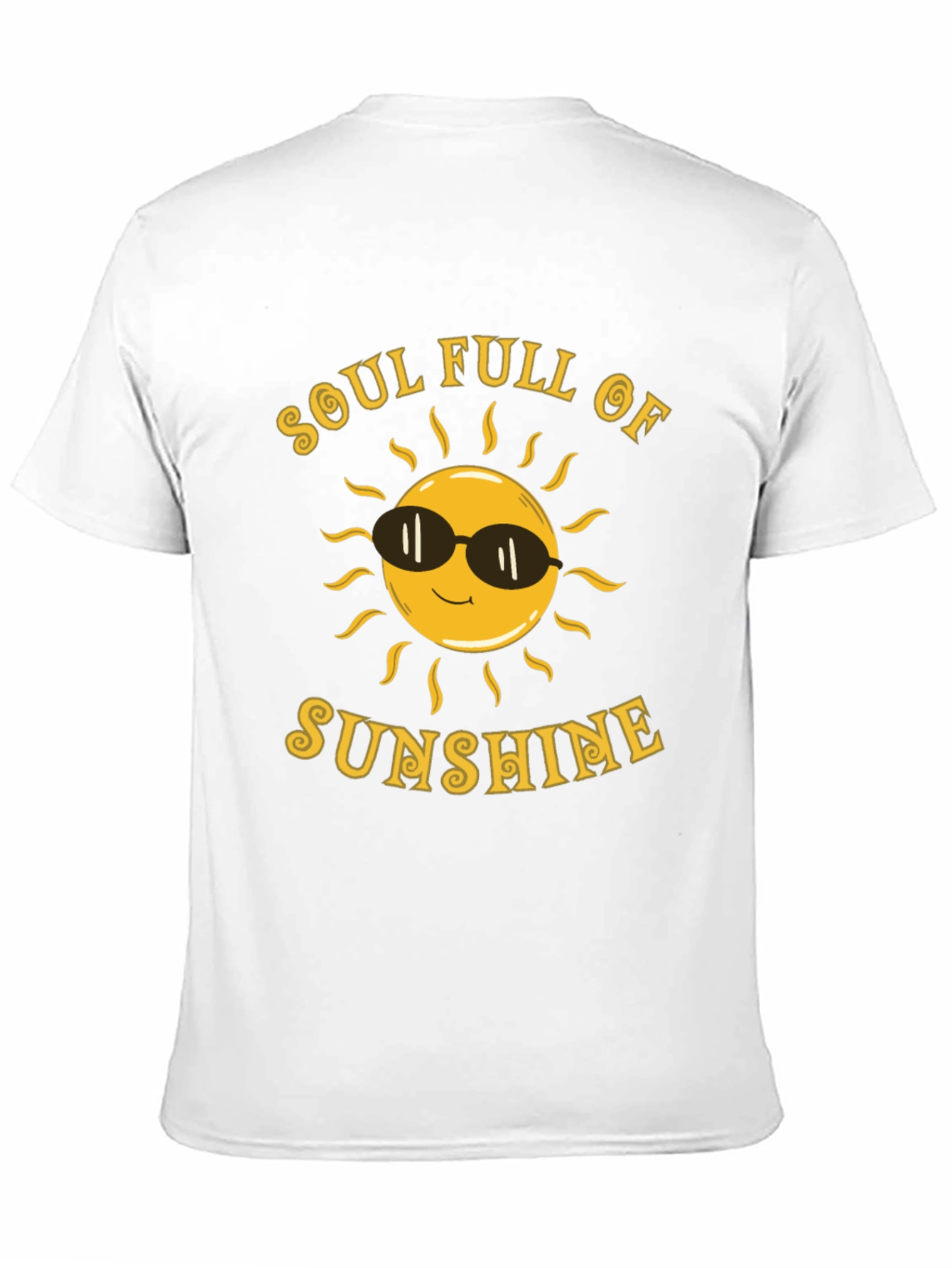Soul Full of Sunshine Graphic Tee - Black