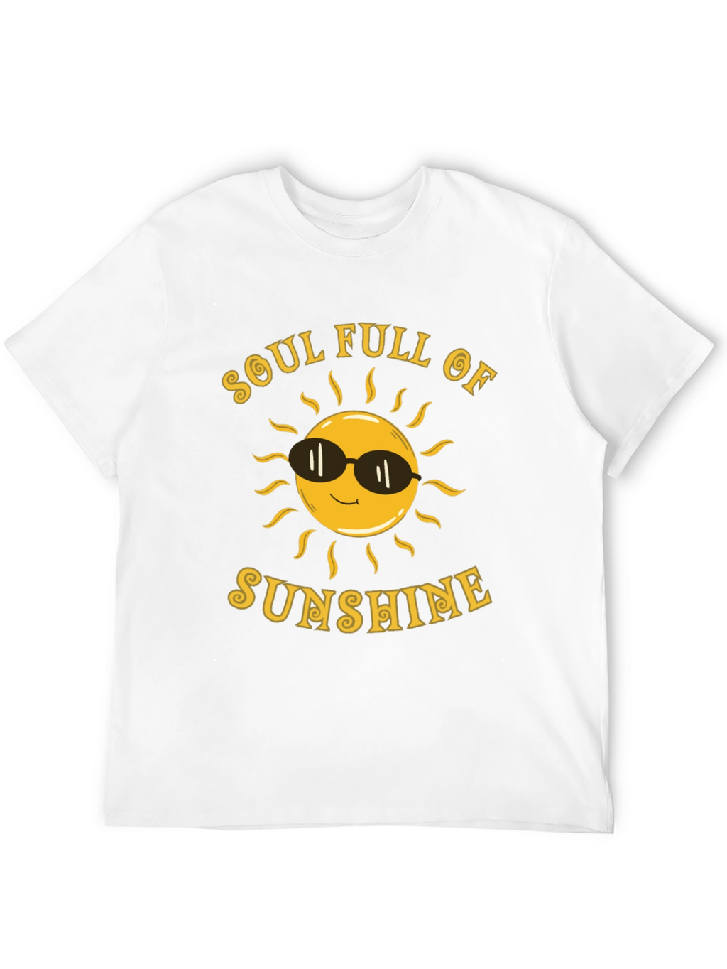 Soul Full of Sunshine Graphic Tee - Black