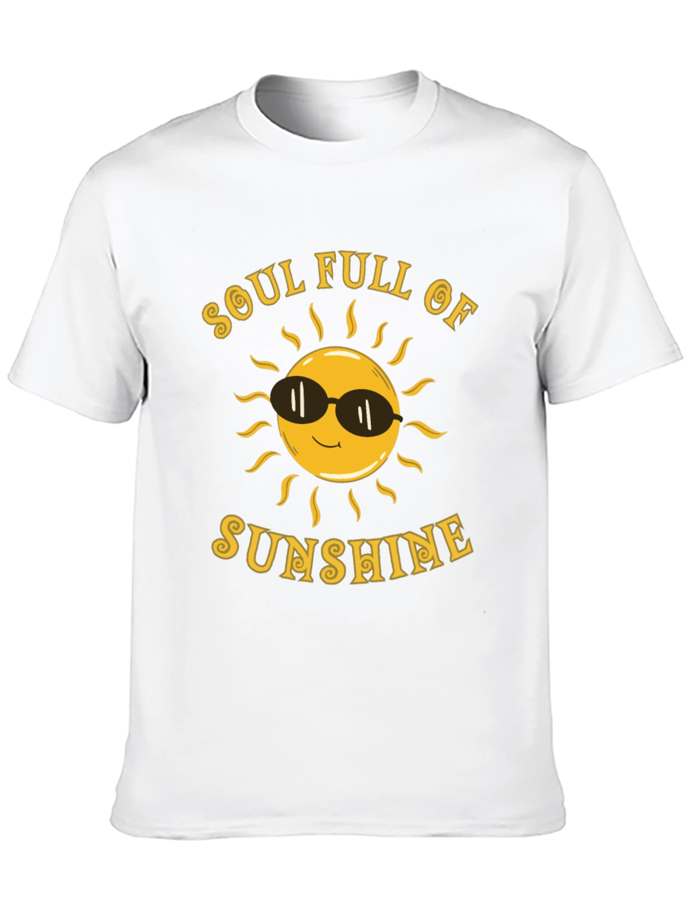 Soul Full of Sunshine Graphic Tee - Black