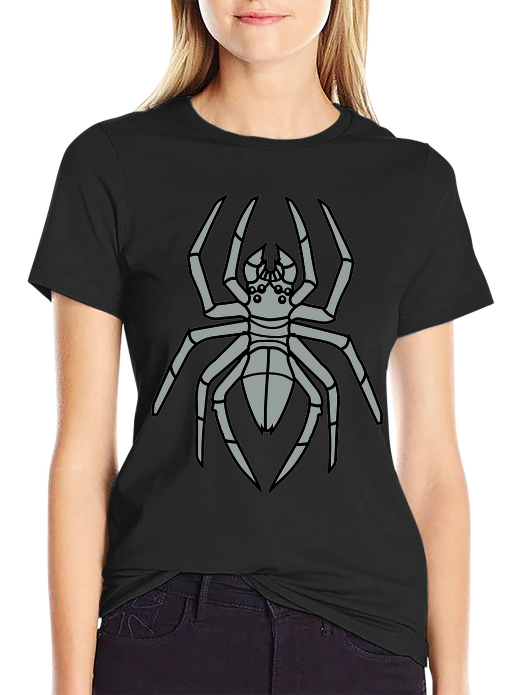Spider Graphic Tee - Mens Black T-Shirt