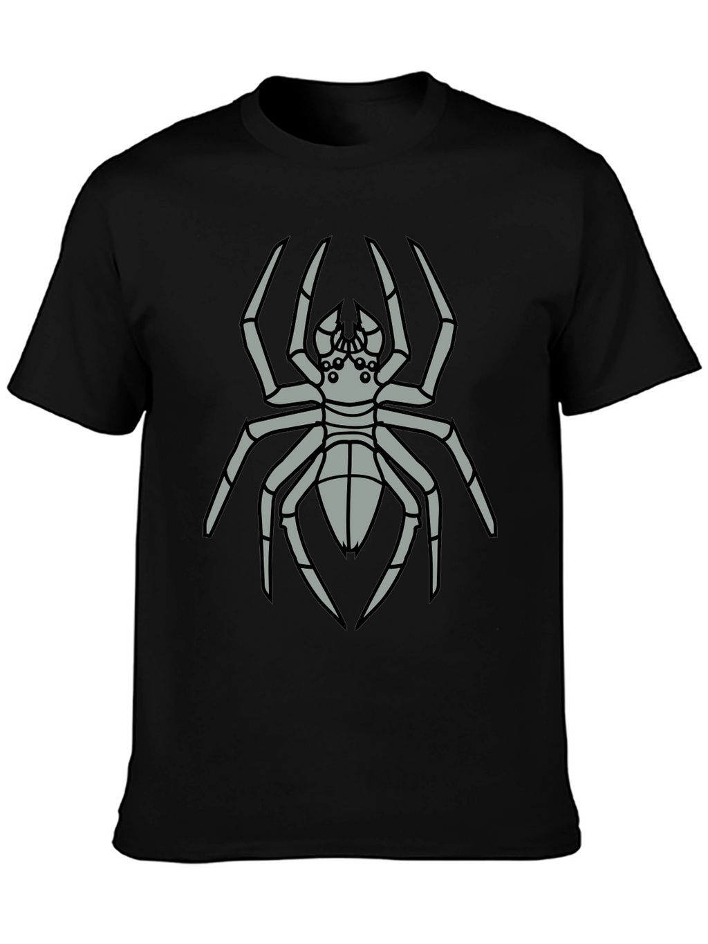 Spider Graphic Tee - Mens Black T-Shirt