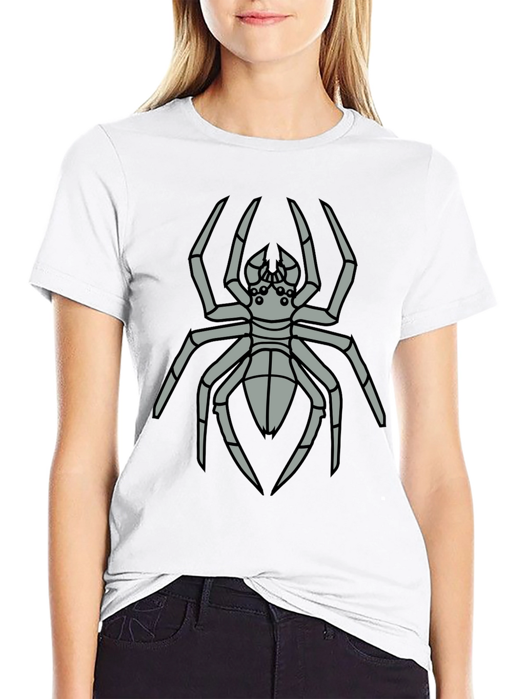 Spider Graphic Tee - Mens Black T-Shirt