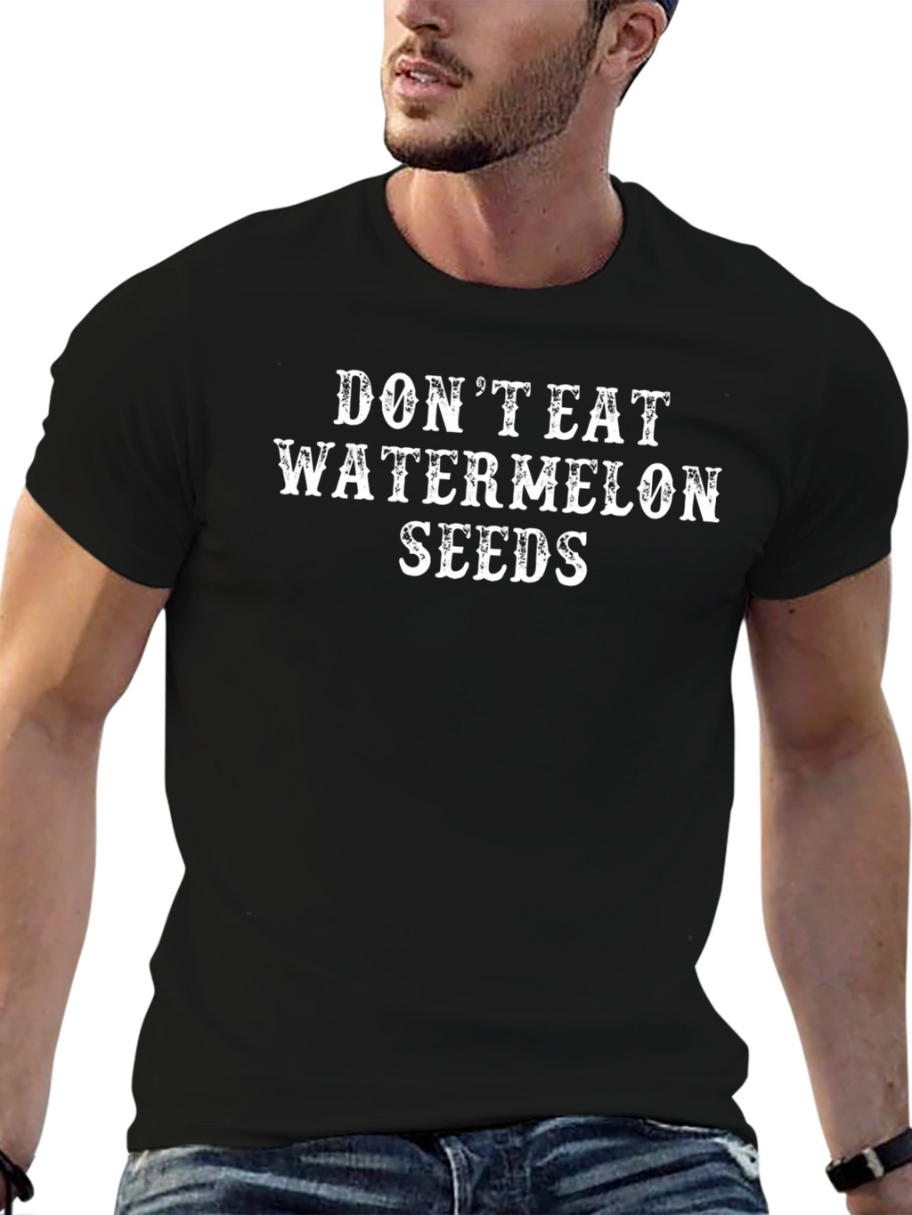 Dont Eat Watermelon Seeds Graphic Tee