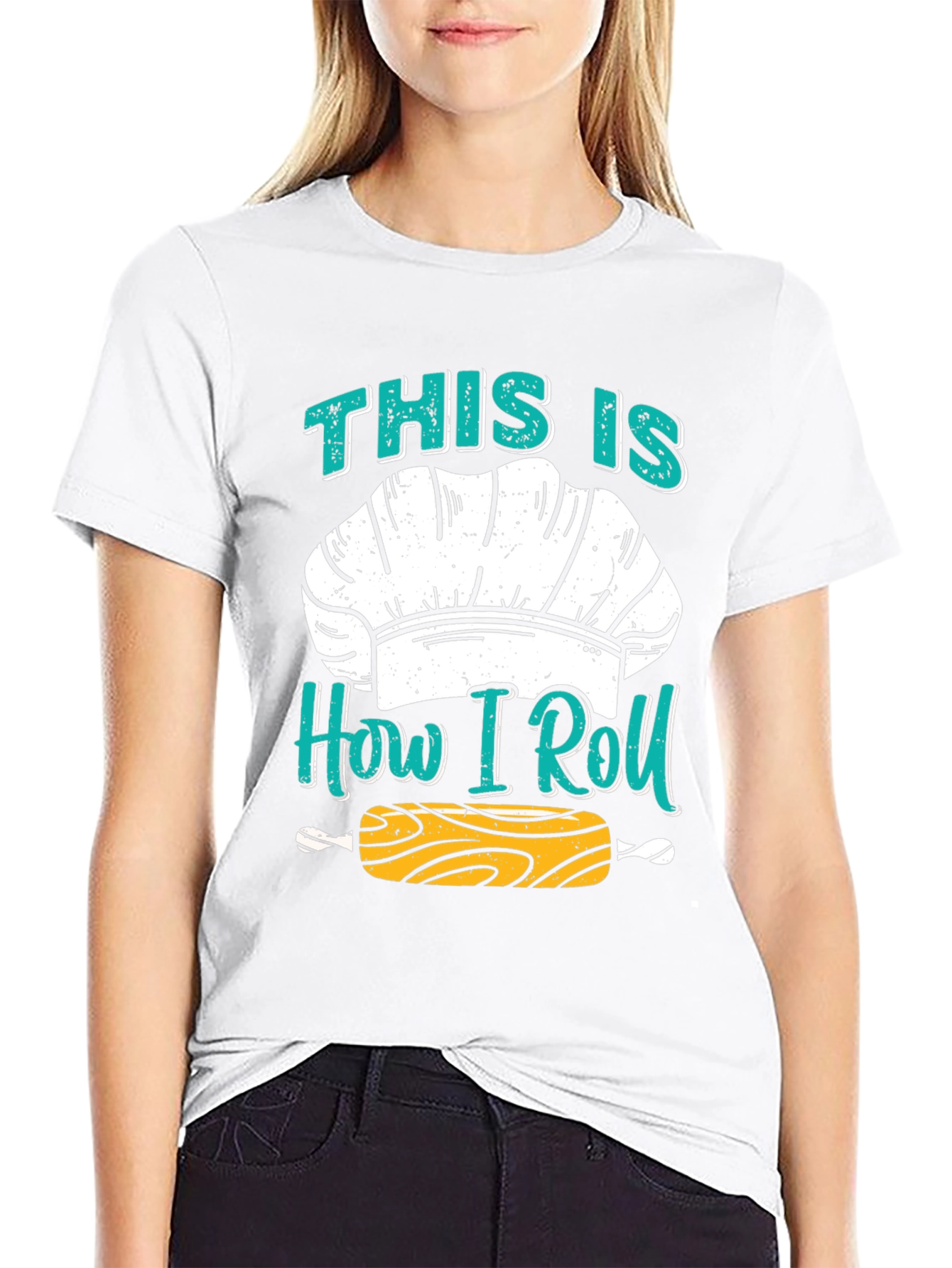 Chefs How I Roll T-Shirt - Baking Apparel