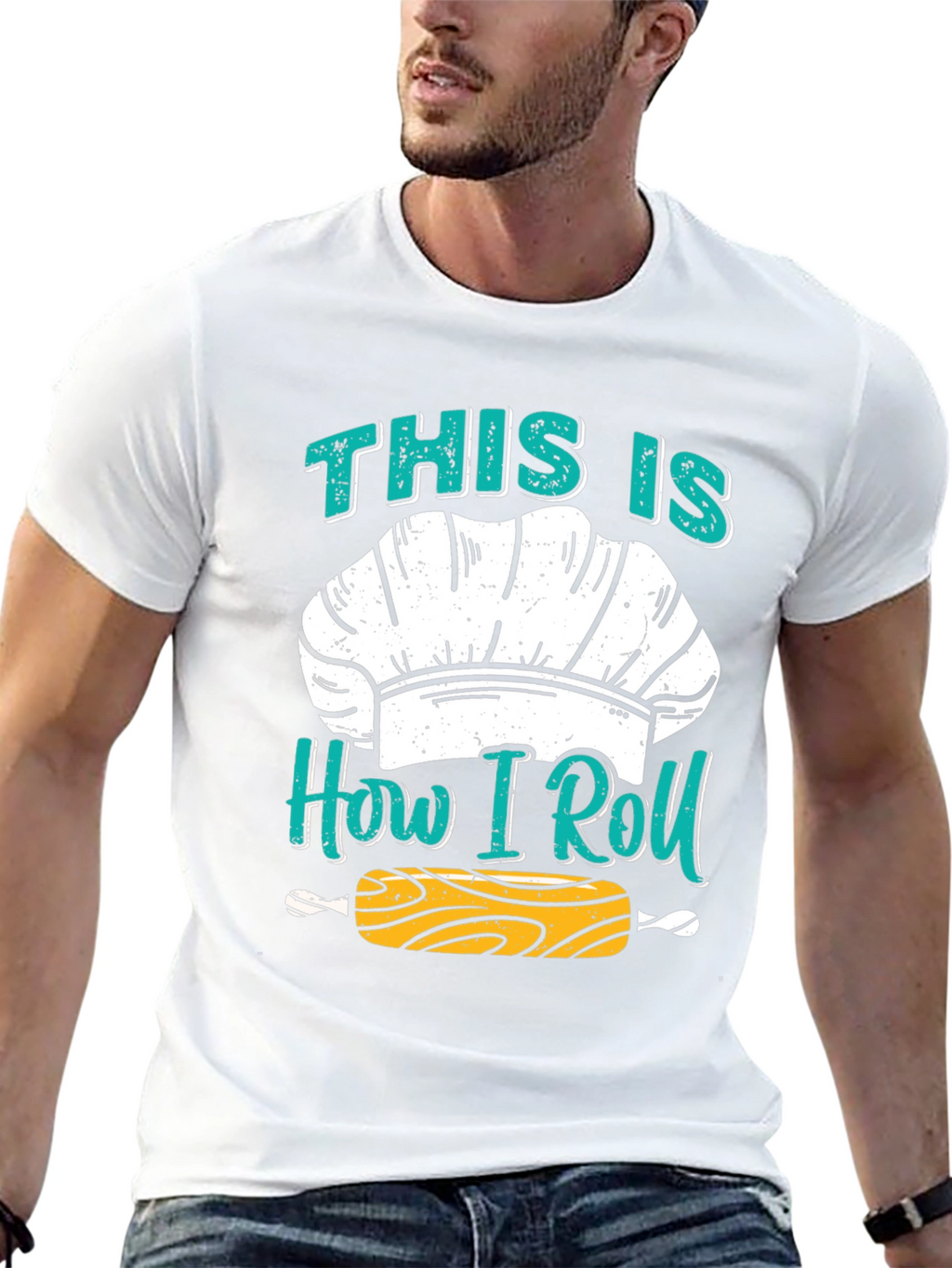 Chefs How I Roll T-Shirt - Baking Apparel