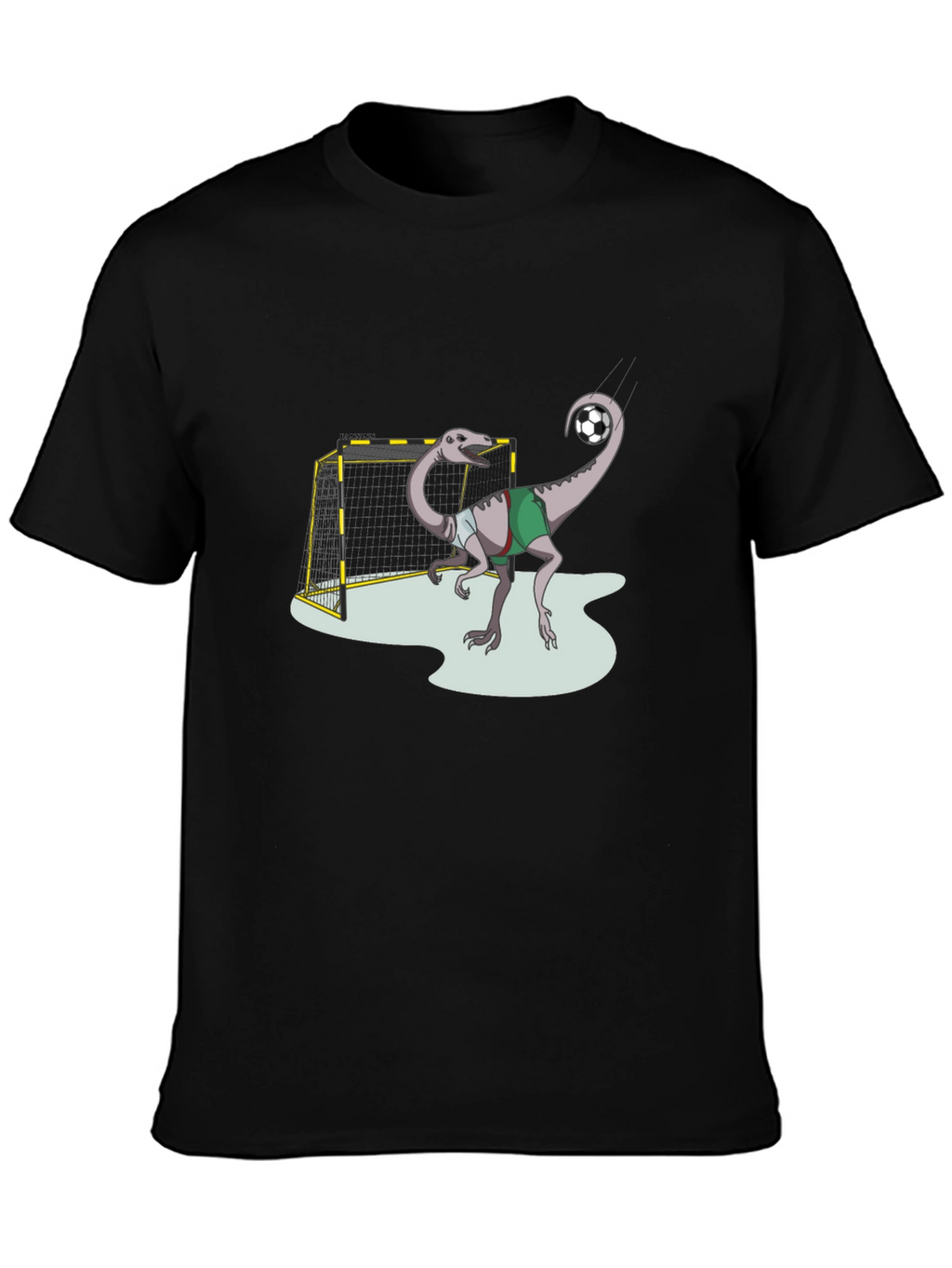 Dino Soccer T-Shirt - Fun Graphic Tee