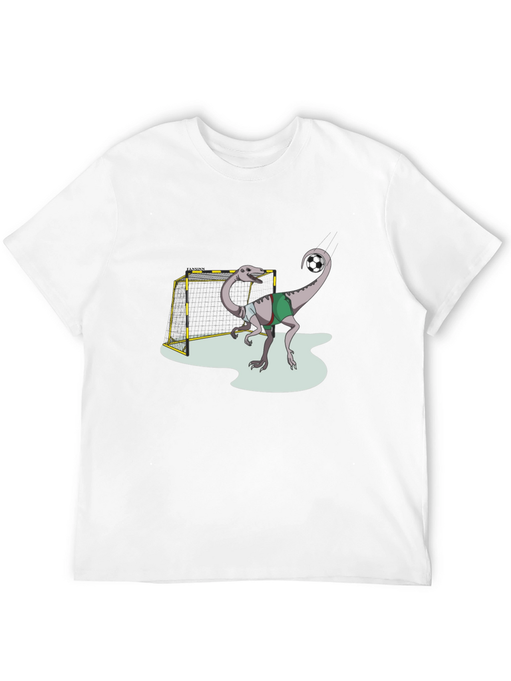 Dino Soccer T-Shirt - Fun Graphic Tee