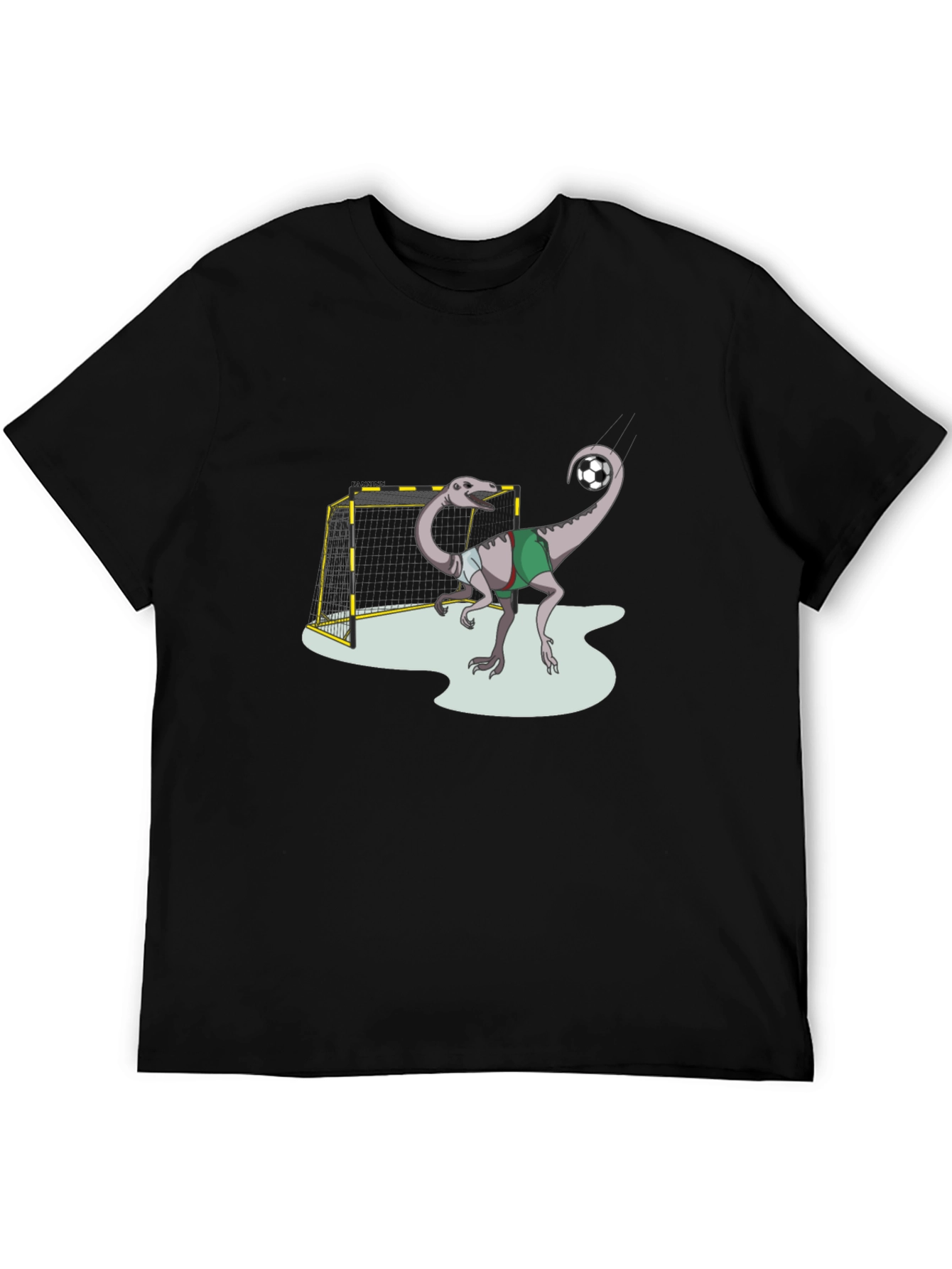 Dino Soccer T-Shirt - Fun Graphic Tee
