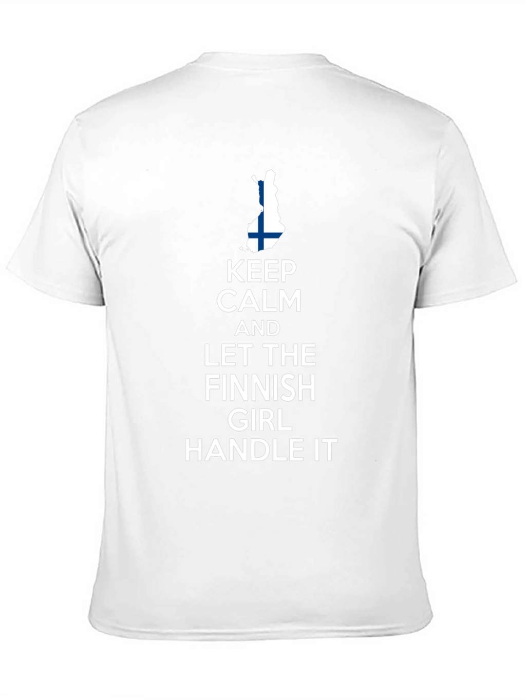 Keep Calm Finnish Girl T-Shirt - Finland Pride