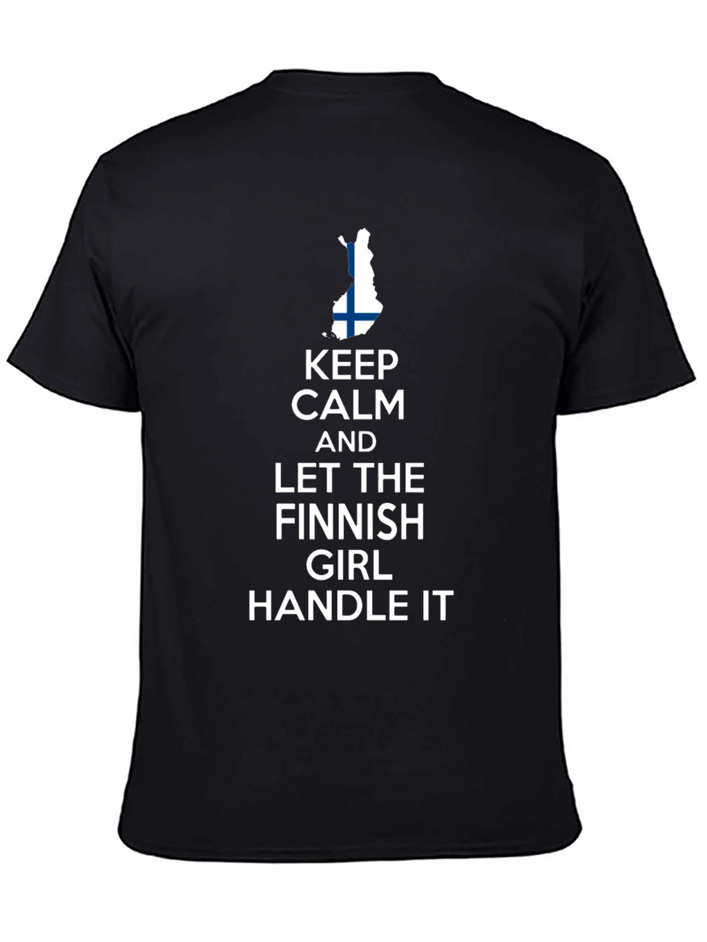 Keep Calm Finnish Girl T-Shirt - Finland Pride