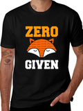 Zero Fox Given Graphic Tee - Funny Unisex T-Shirt