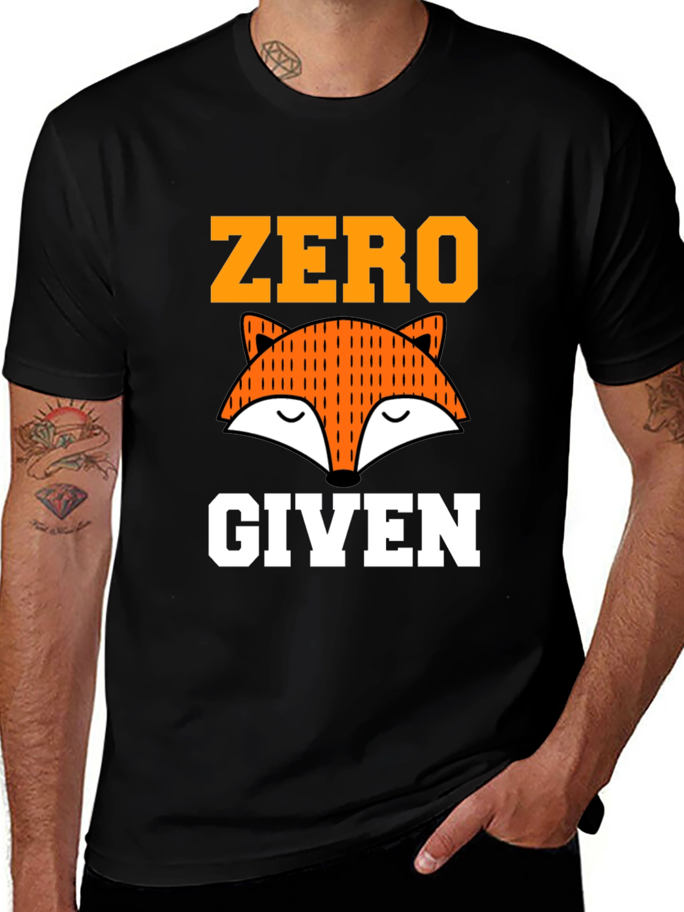 Zero Fox Given Graphic Tee - Funny Unisex T-Shirt