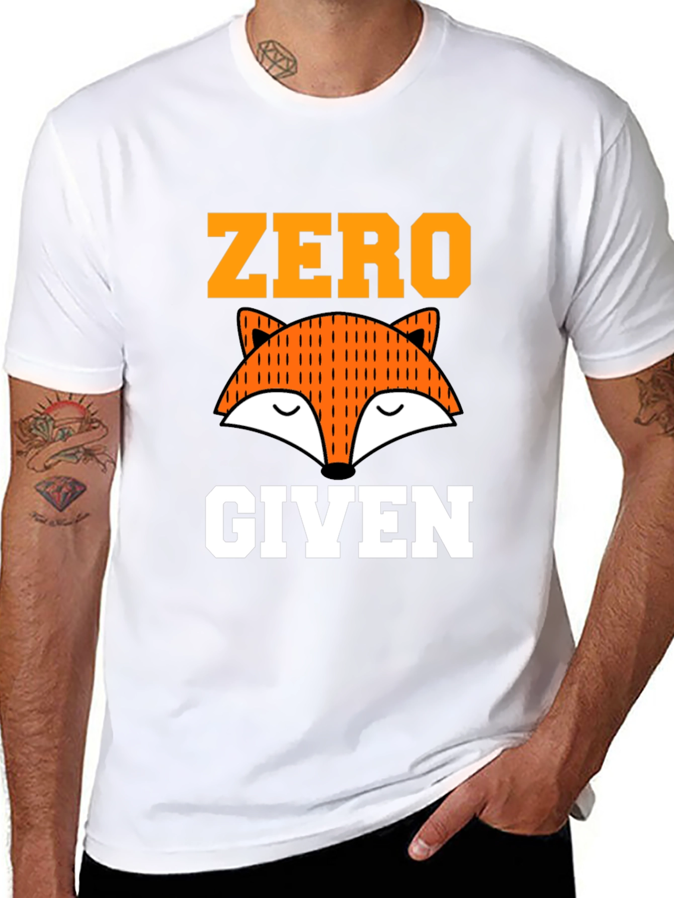 Zero Fox Given Graphic Tee - Funny Unisex T-Shirt