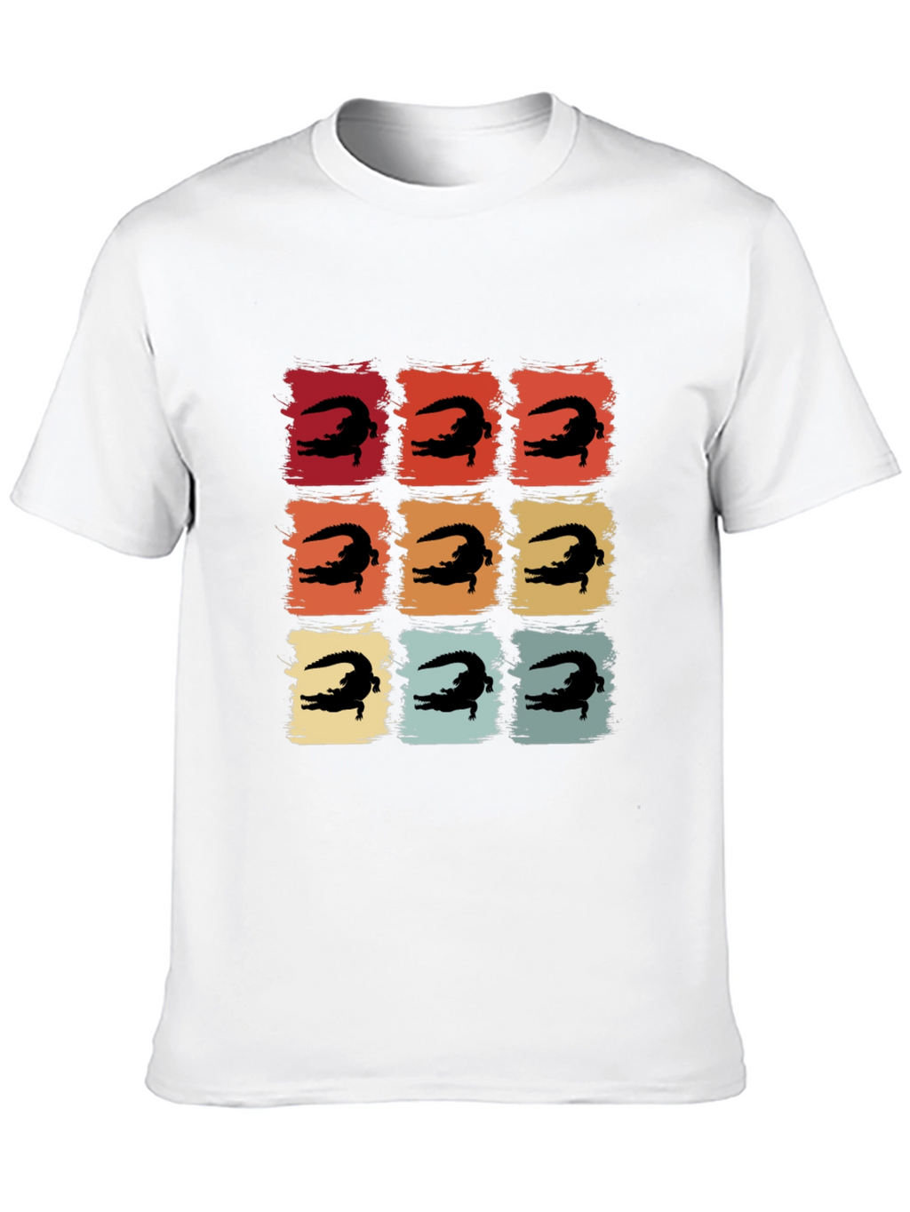 Retro Alligator Square Tee