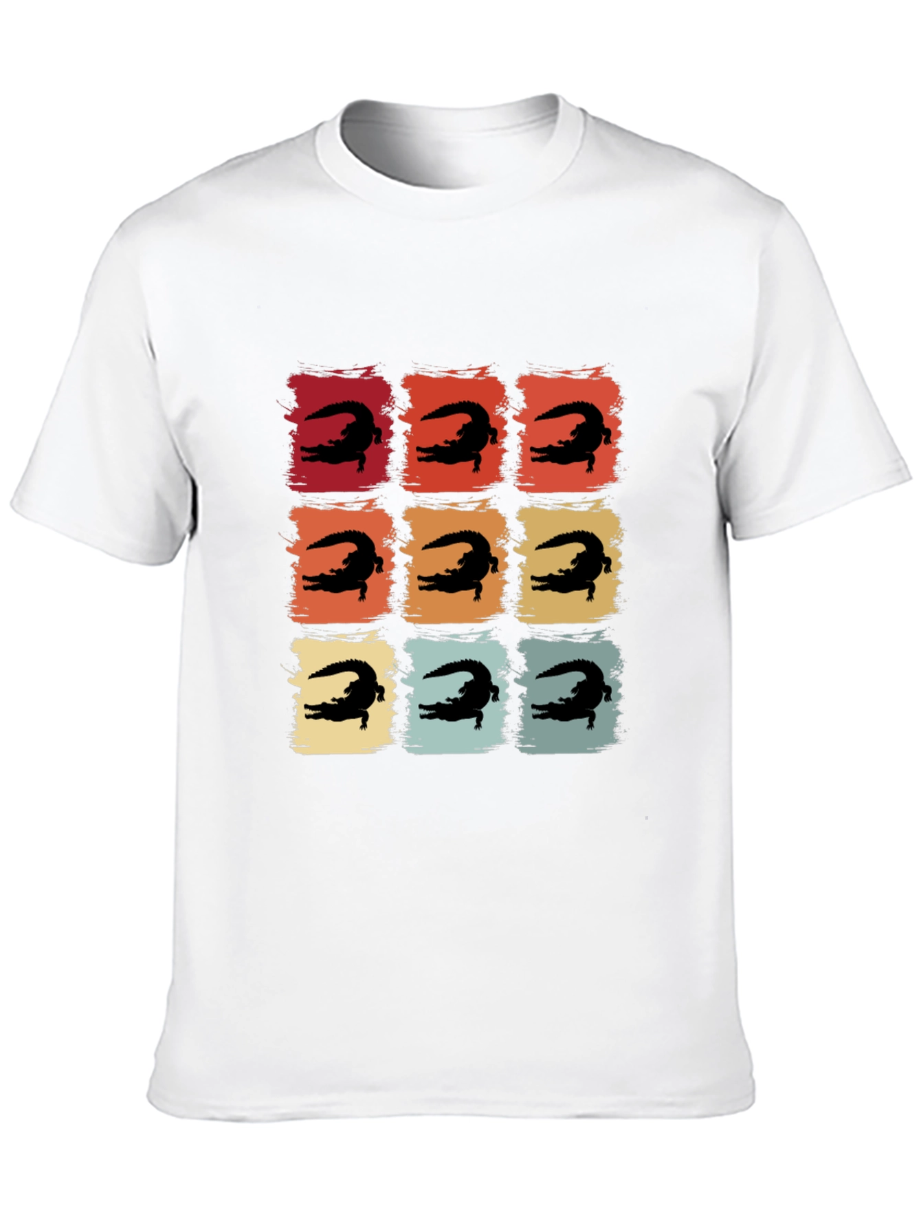 Retro Alligator Square Tee