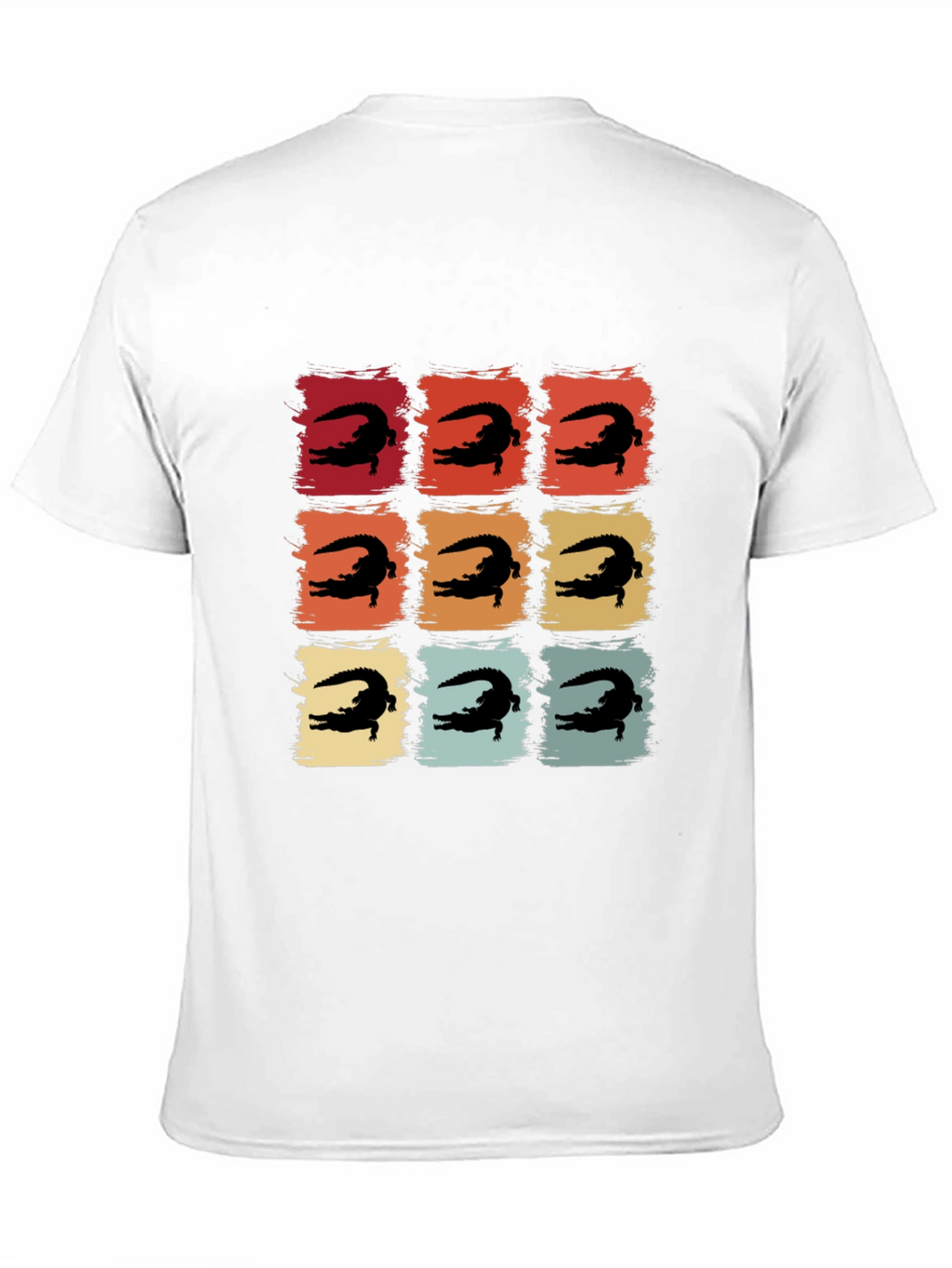 Retro Alligator Square Tee