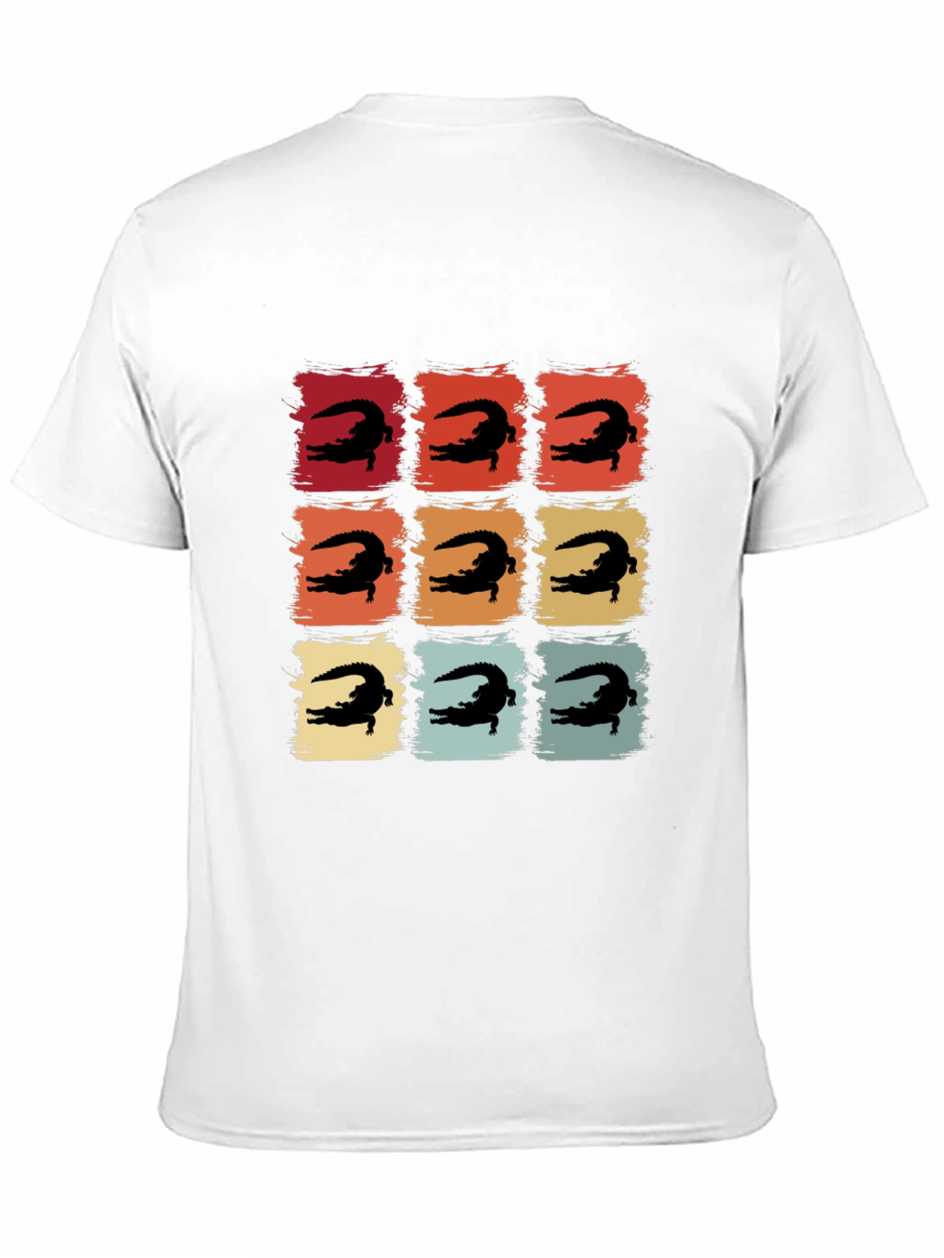 Retro Alligator Square Tee