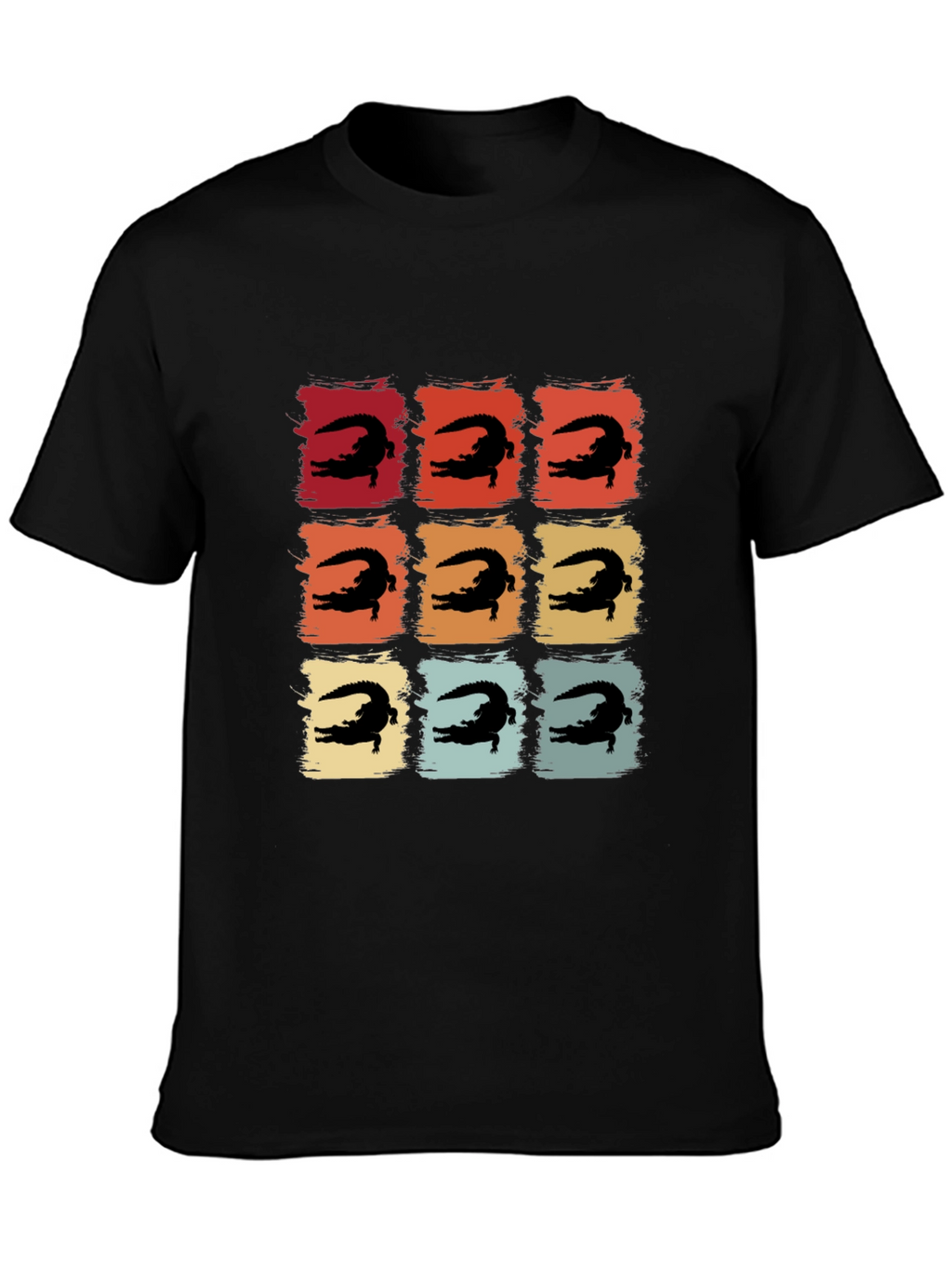 Retro Alligator Square Tee