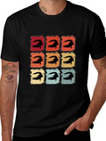 Retro Alligator Square Tee