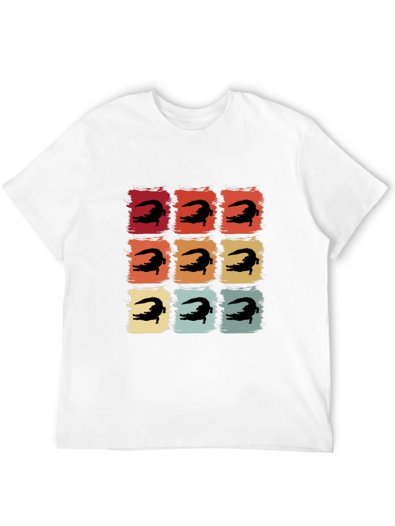 Retro Alligator Square Tee